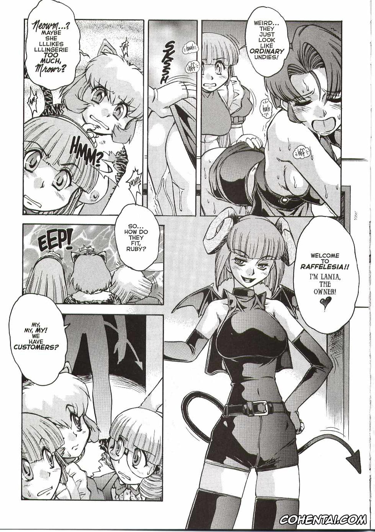 Alice In Wonderland xxx, Alice Liddell xxx, Cheshire Cat xxx, White Rabbit xxx, ALICE SECOND Ch. 4 (Alice Extreme 4), pagina 10