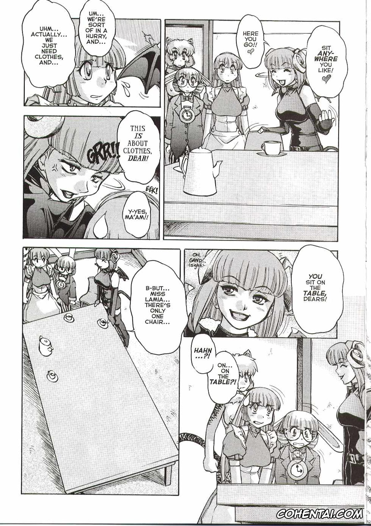 Alice In Wonderland hentai, Alice Liddell hentai, Cheshire Cat hentai, White Rabbit hentai, ALICE SECOND Ch. 4 (Alice Extreme 4), pagina 12