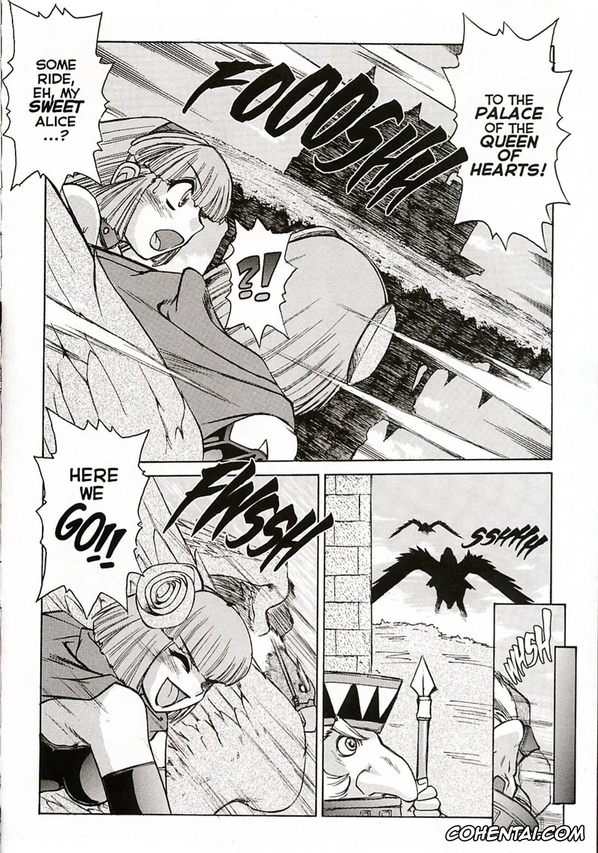 Alice In Wonderland hentai, Alice Liddell hentai, Cheshire Cat hentai, Red Queen hentai, White Rabbit hentai, ALICE SECOND Ch. 6 (Alice Extreme 6), pagina 6