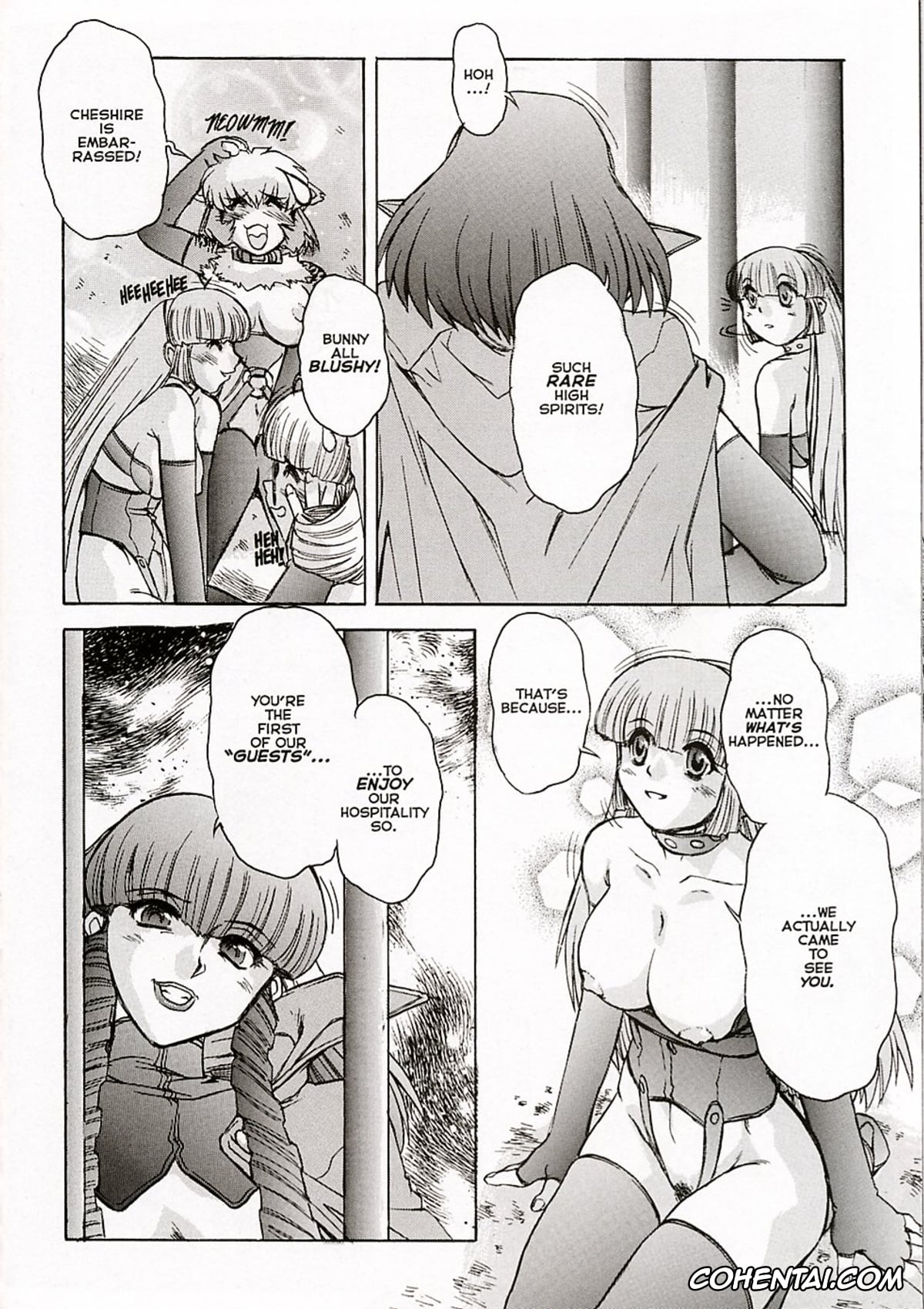 Alice In Wonderland hentai, Alice Liddell hentai, Cheshire Cat hentai, Red Queen hentai, White Rabbit hentai, ALICE SECOND Ch. 7-8 (Alice Extreme 7), pagina 6