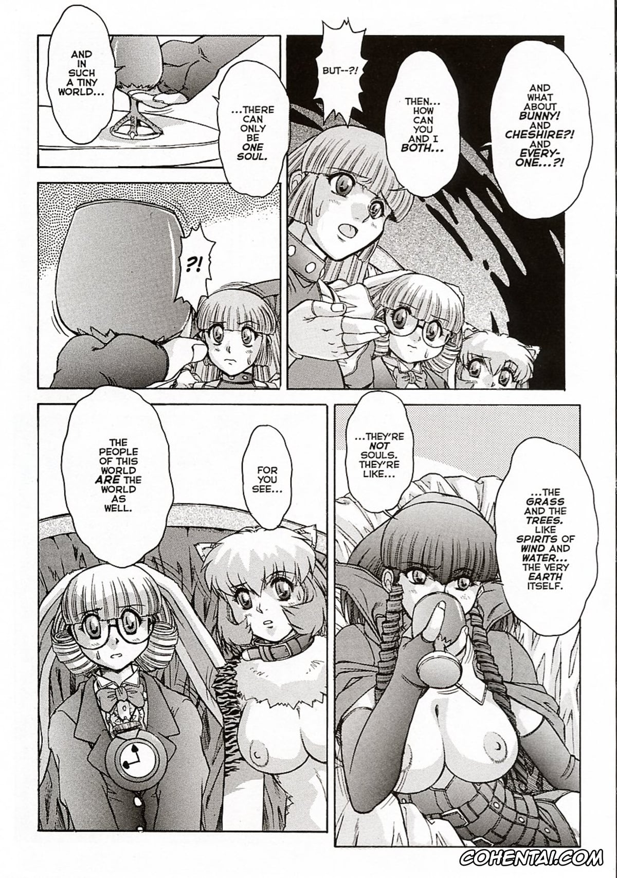 Alice In Wonderland hentai, Alice Liddell hentai, Cheshire Cat hentai, Red Queen hentai, White Rabbit hentai, ALICE SECOND Ch. 7-8 (Alice Extreme 7), pagina 21
