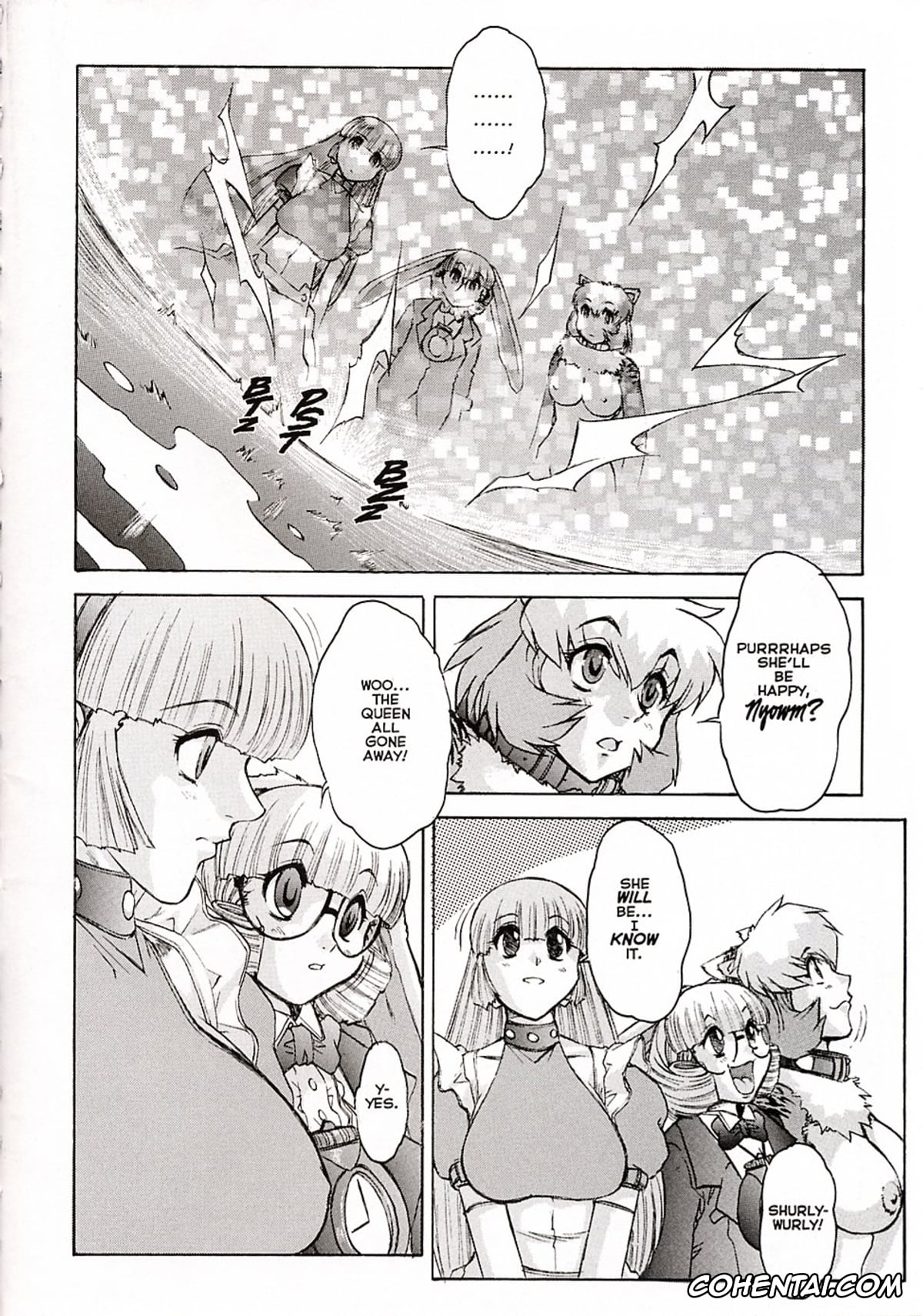 Alice In Wonderland hentai, Alice Liddell hentai, Cheshire Cat hentai, Red Queen hentai, White Rabbit hentai, ALICE SECOND Ch. 7-8 (Alice Extreme 7), pagina 30