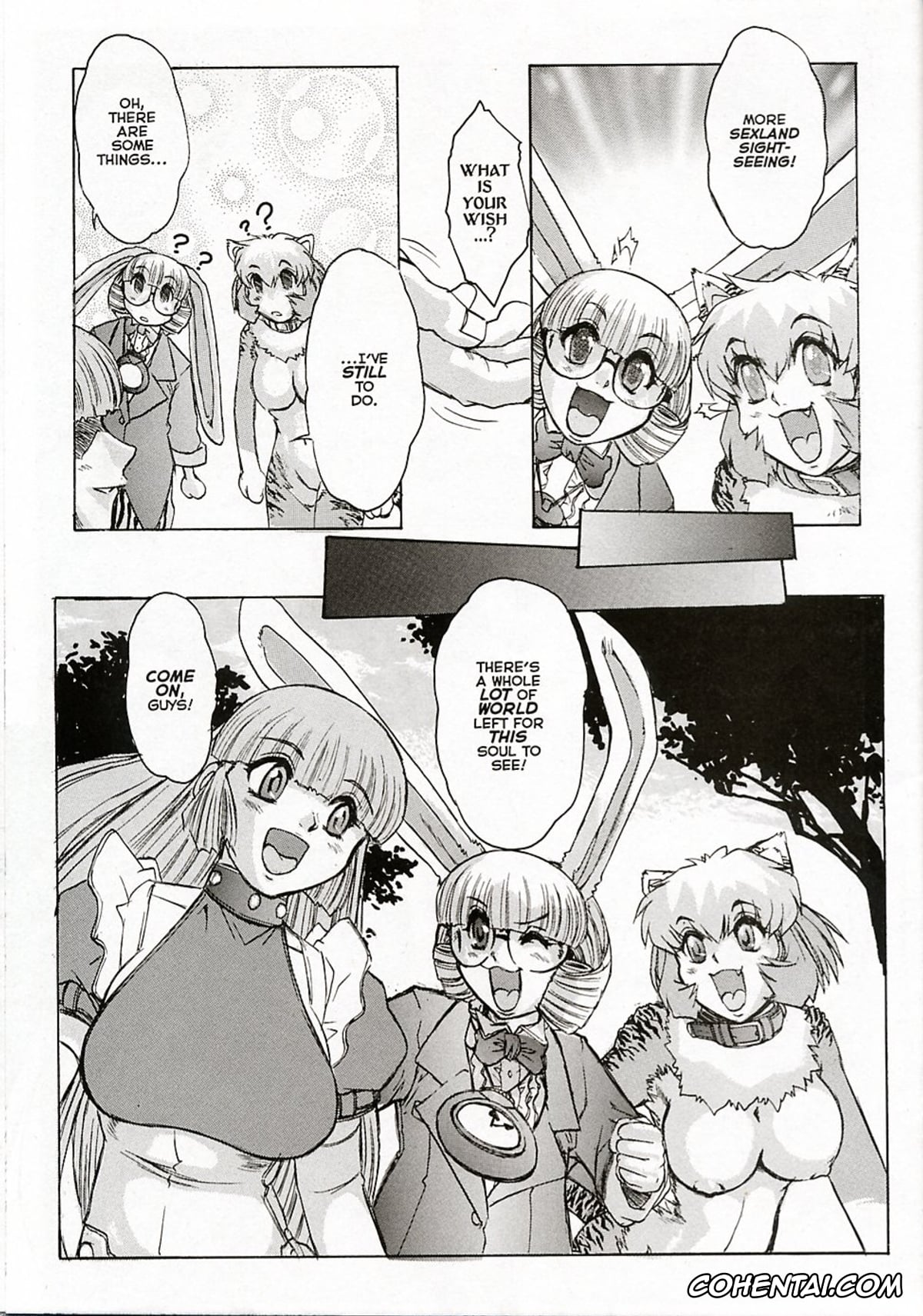 Alice In Wonderland hentai, Alice Liddell hentai, Cheshire Cat hentai, Red Queen hentai, White Rabbit hentai, ALICE SECOND Ch. 7-8 (Alice Extreme 7), pagina 33