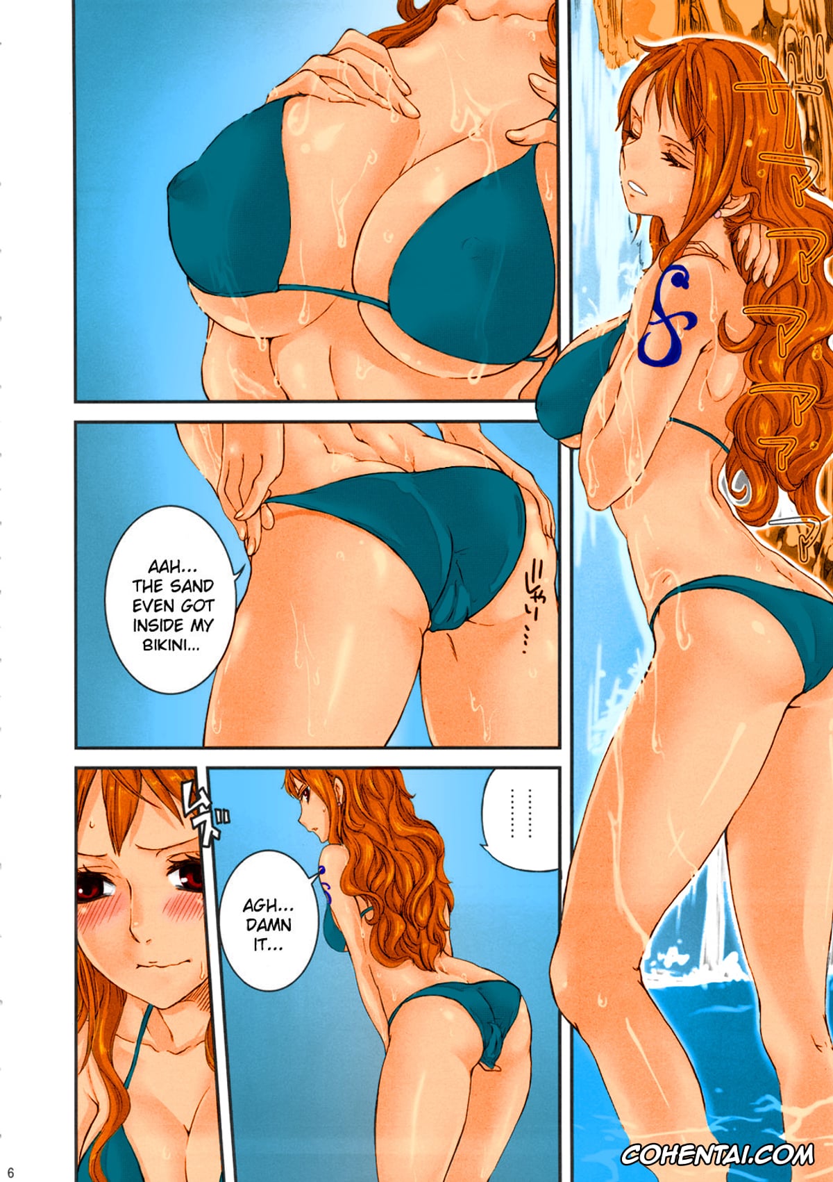 One Piece xxx, Nami xxx, Roronoa Zoro xxx, Sanji Vinsmoke xxx, Natsu * Hana (One Piece), pagina 4