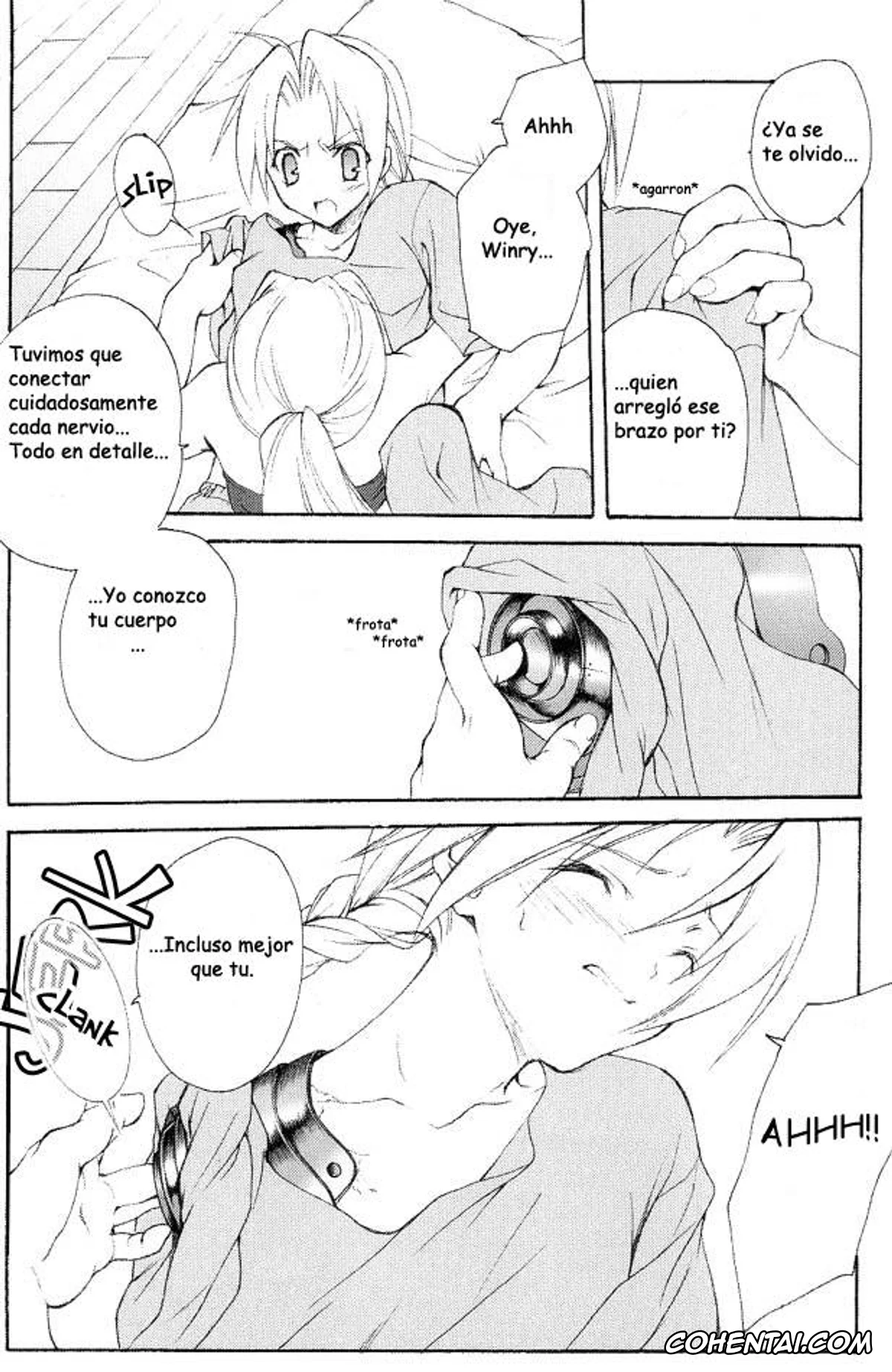 Fullmetal Alchemist | Hagane No Renkinjutsushi porno, Edward Elric porno, Winry Rockbell porno, Hagane No XXXX (Fullmetal Alchemist), pagina 8
