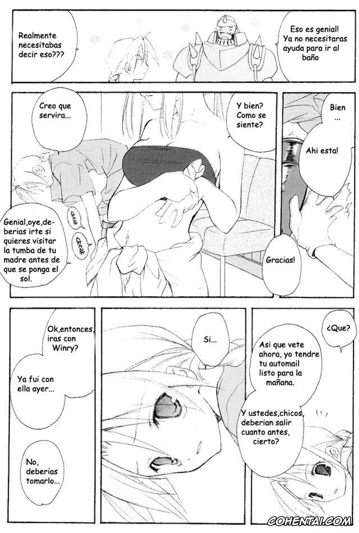 Fullmetal Alchemist | Hagane No Renkinjutsushi hentai, Edward Elric hentai, Winry Rockbell hentai, Hagane No XXXX (Fullmetal Alchemist), pagina 18