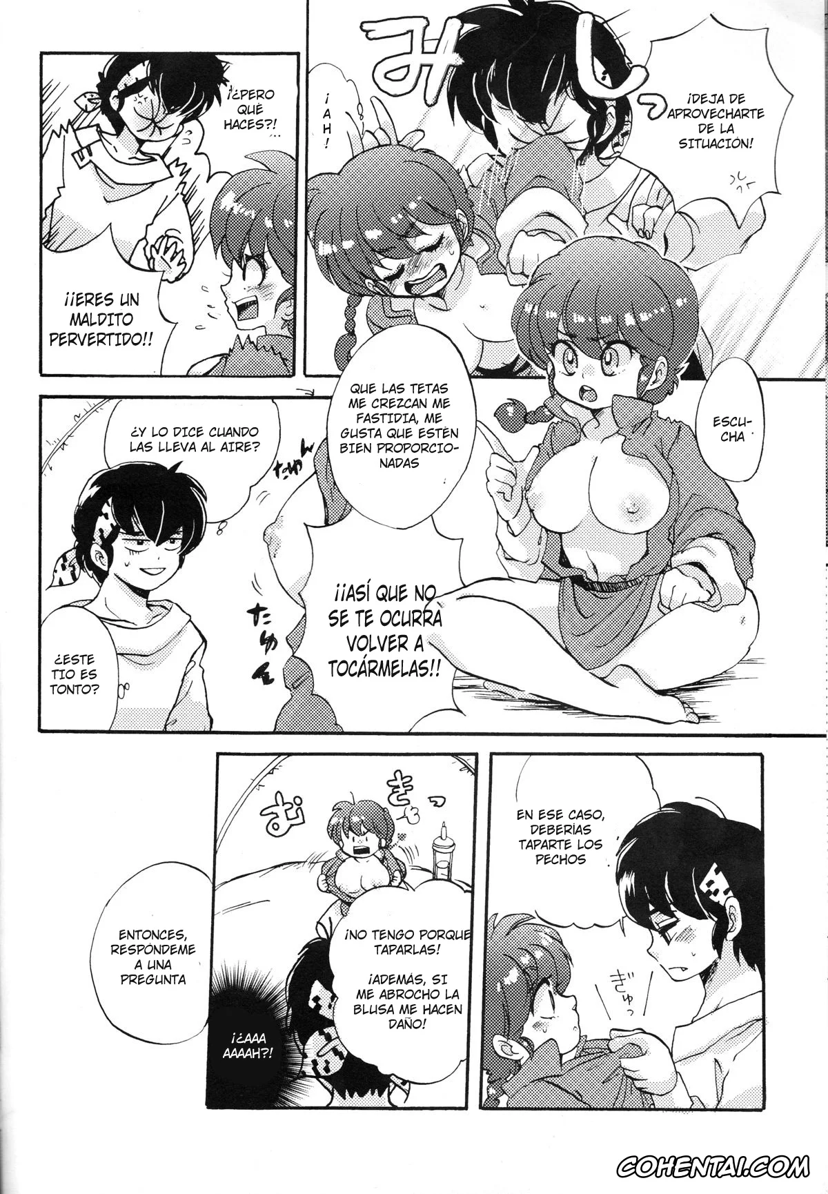 Ranma 1/2 xxx, Ranma Saotome xxx, Ryoga Hibiki xxx, Ranpai! (Ranma 1/2), pagina 7