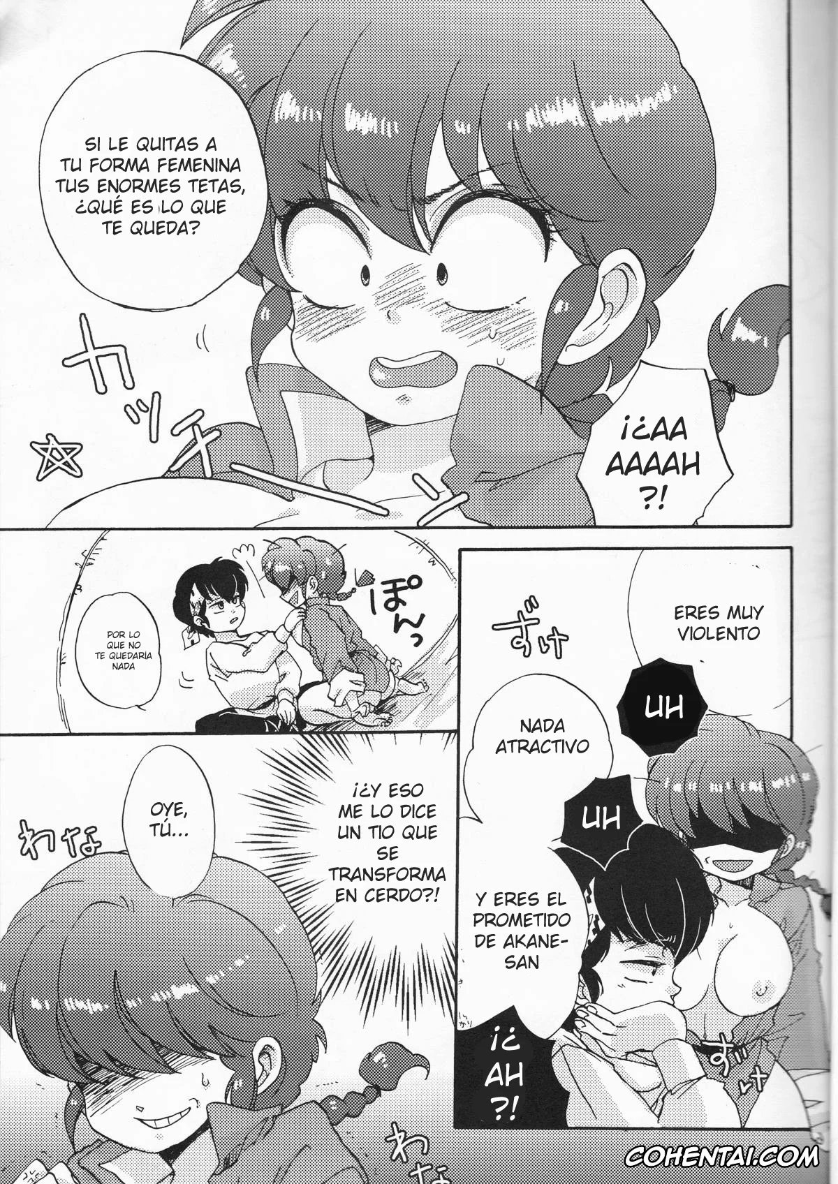 Ranma 1/2 porno, Ranma Saotome porno, Ryoga Hibiki porno, Ranpai! (Ranma 1/2), pagina 8