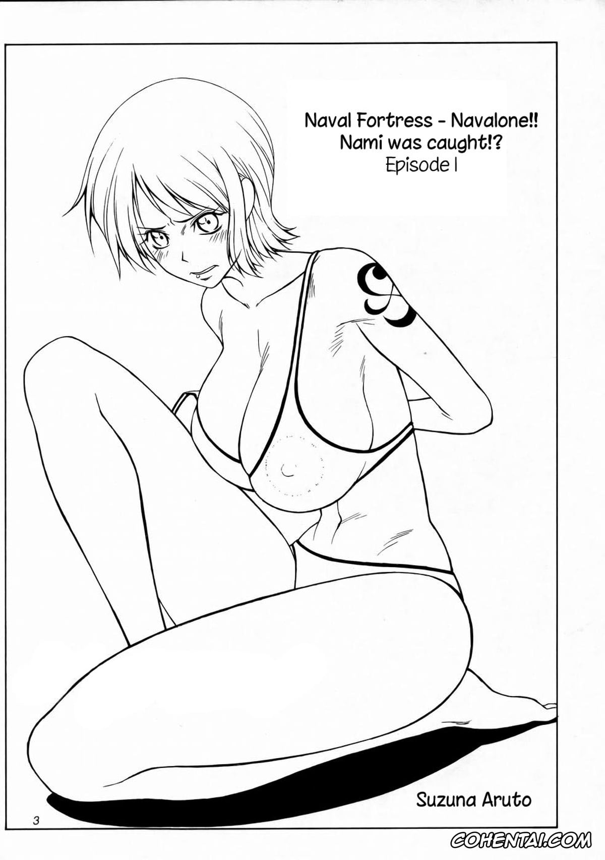 One Piece xxx, Nami xxx, Nico Robin xxx, Sanji Vinsmoke xxx, Mikisy Vol. 5 (One Piece), pagina 4