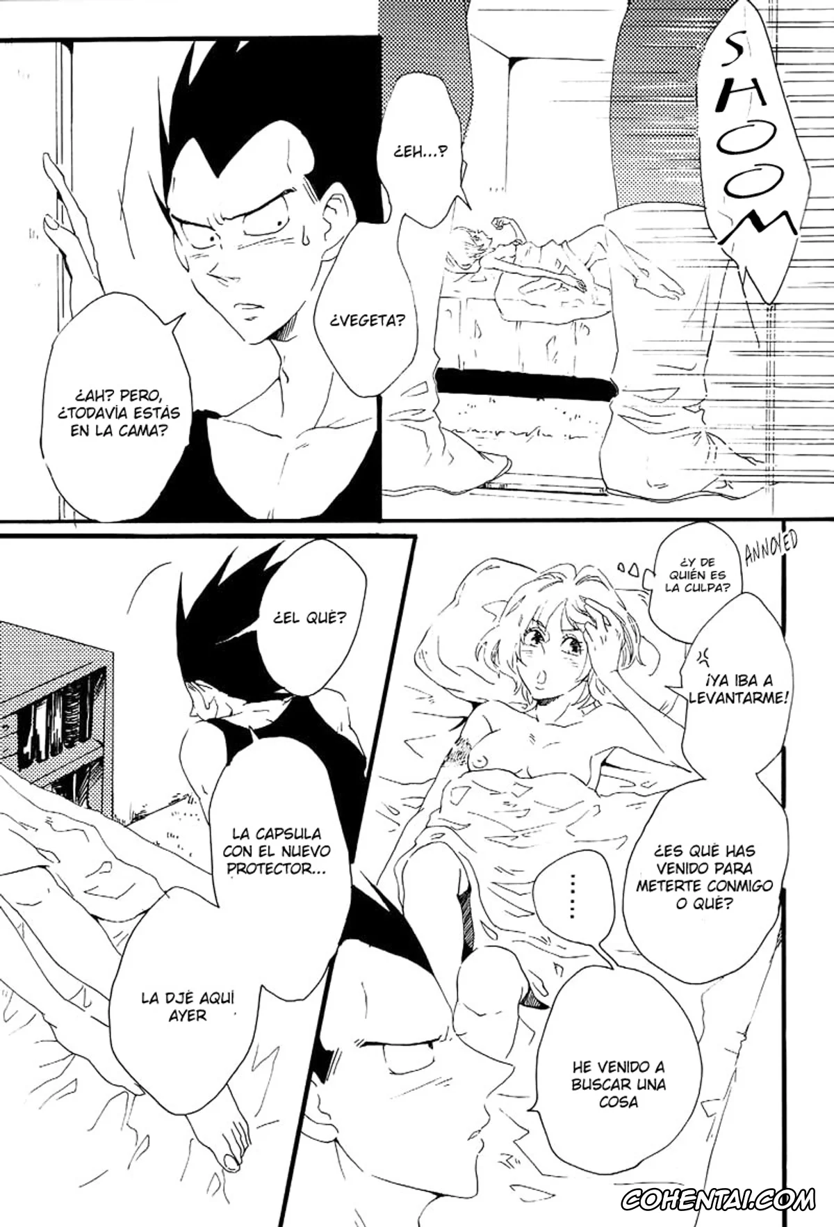 Dragon Ball xxx, Bulma Briefs xxx, Vegeta xxx, Yasashii Kizu (Dragon Ball Z), pagina 7