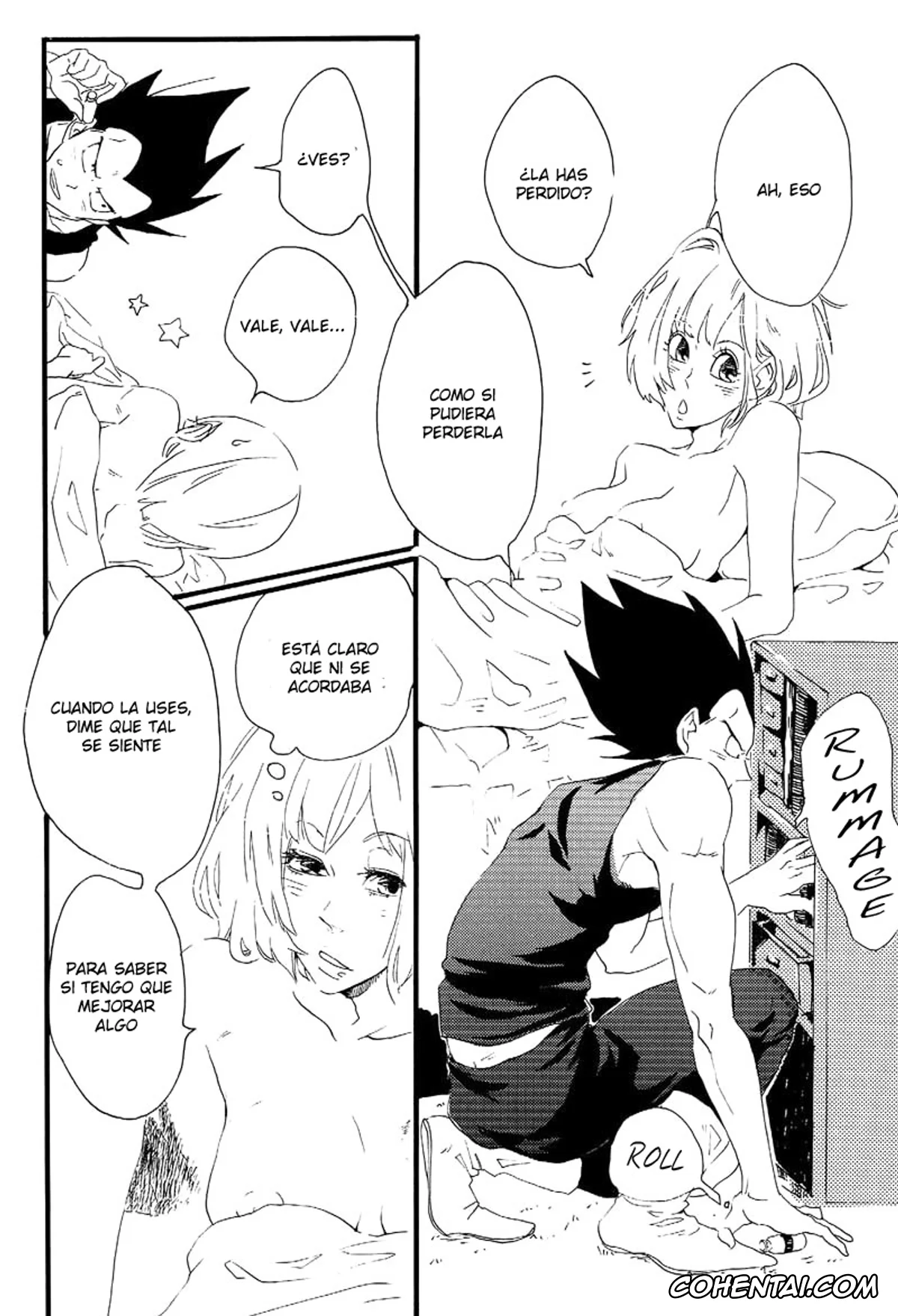 Dragon Ball porno, Bulma Briefs porno, Vegeta porno, Yasashii Kizu (Dragon Ball Z), pagina 8