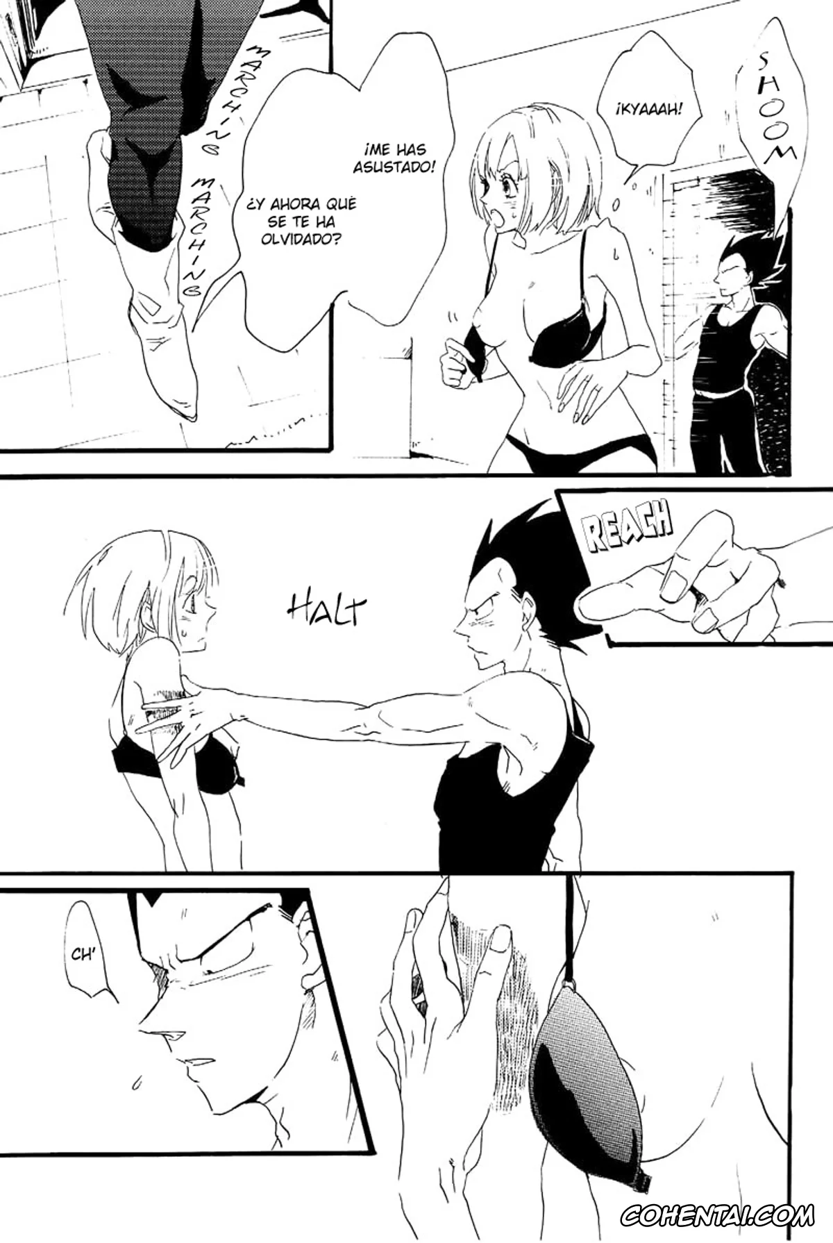 Dragon Ball porno, Bulma Briefs porno, Vegeta porno, Yasashii Kizu (Dragon Ball Z), pagina 11