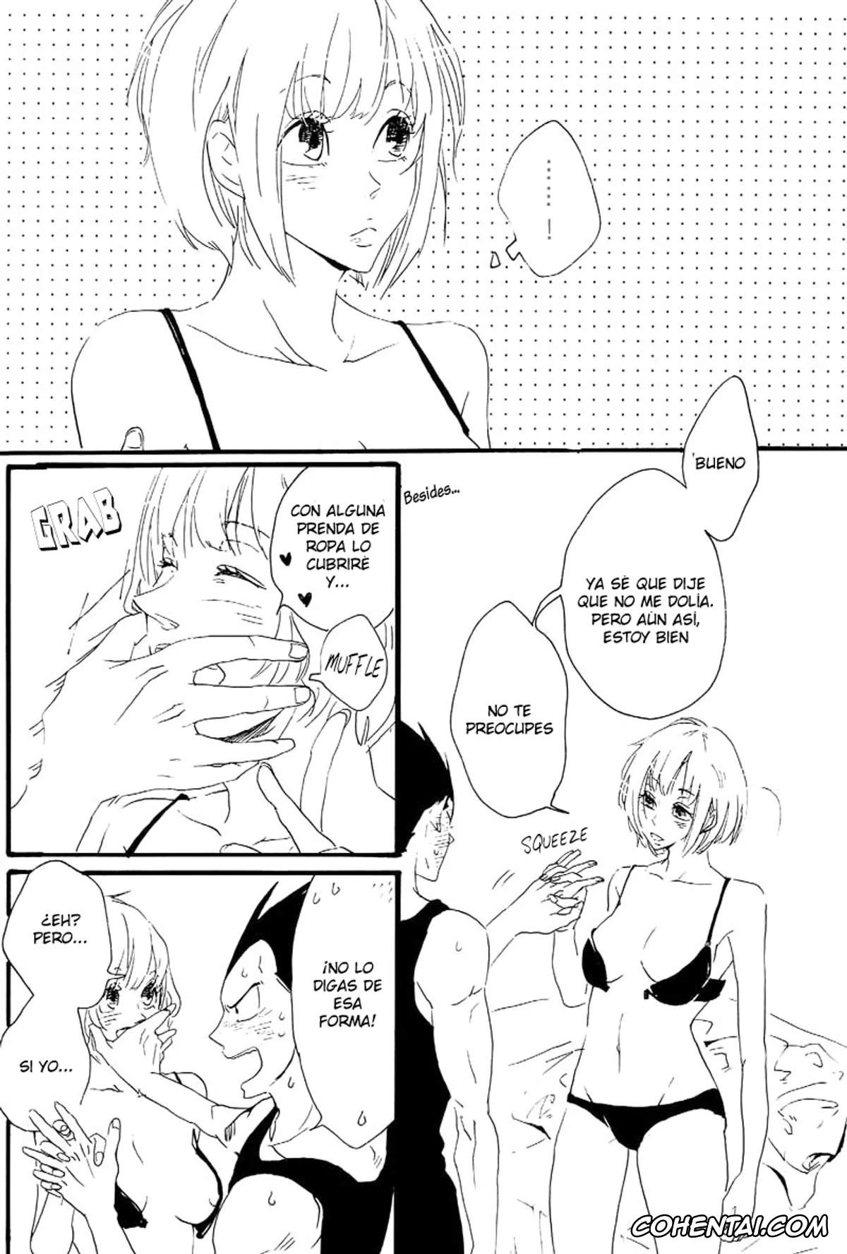 Dragon Ball hentai, Bulma Briefs hentai, Vegeta hentai, Yasashii Kizu (Dragon Ball Z), pagina 12