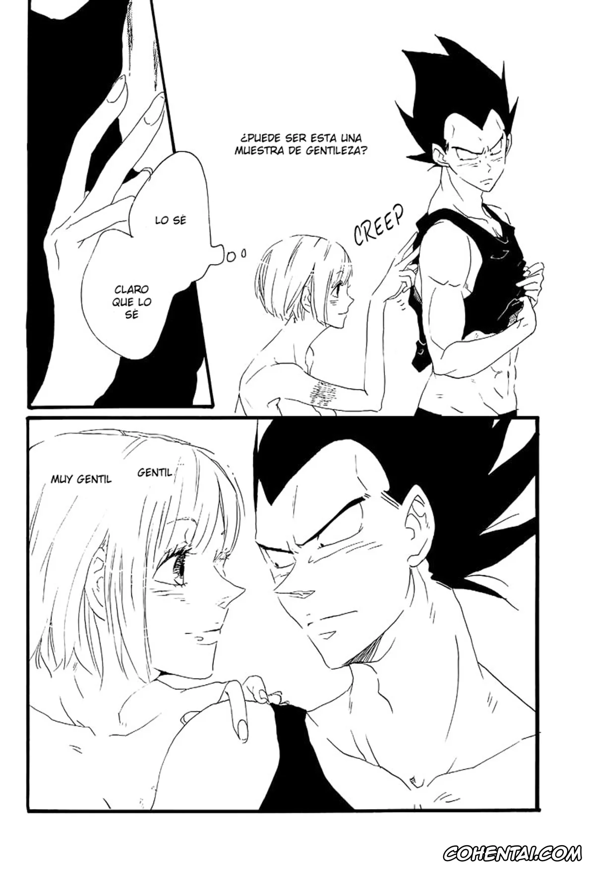 Dragon Ball hentai, Bulma Briefs hentai, Vegeta hentai, Yasashii Kizu (Dragon Ball Z), pagina 24