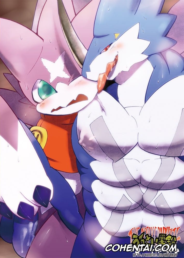 Digimon porno, Exveemon porno, Growlmon porno, Digital Hazard (Digimon), pagina 2