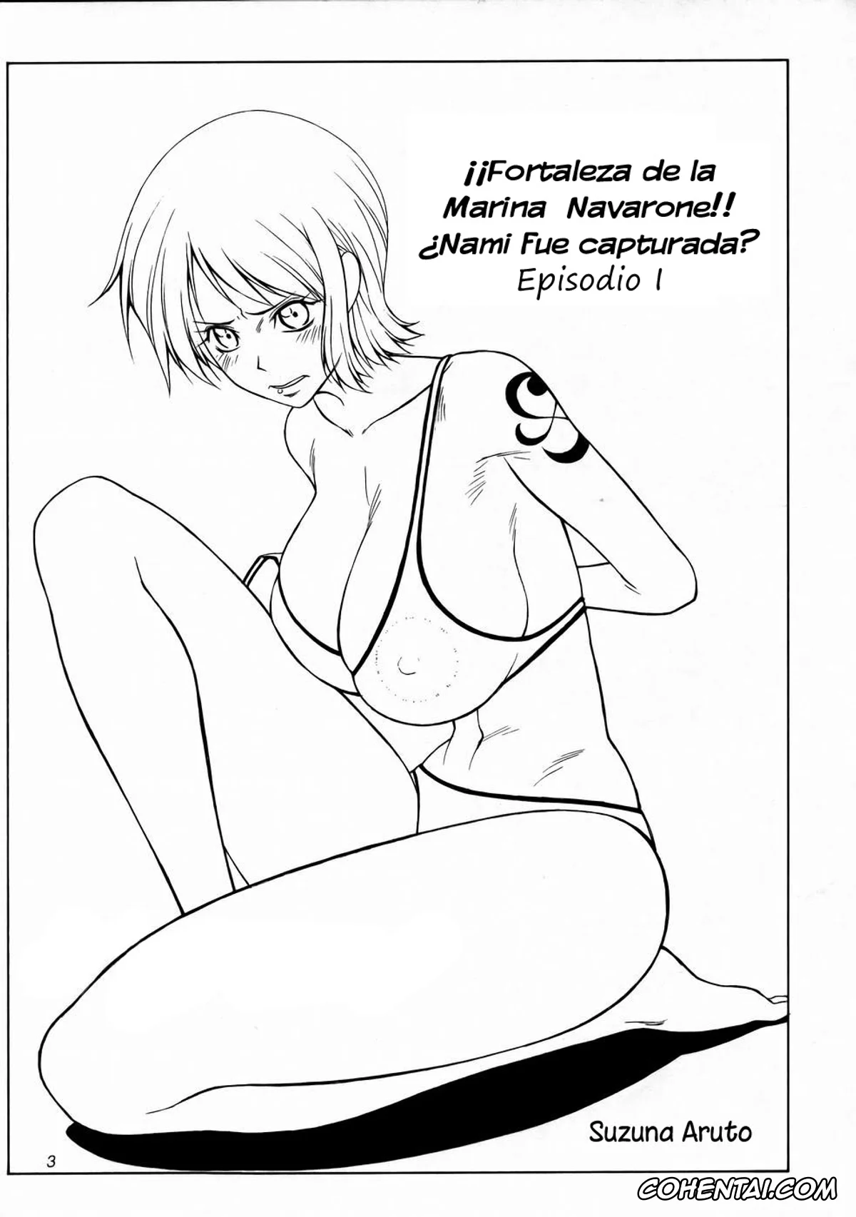 One Piece xxx, Nami xxx, Nico Robin xxx, Sanji Vinsmoke xxx, Mikisy Vol. 5 (One Piece), pagina 4