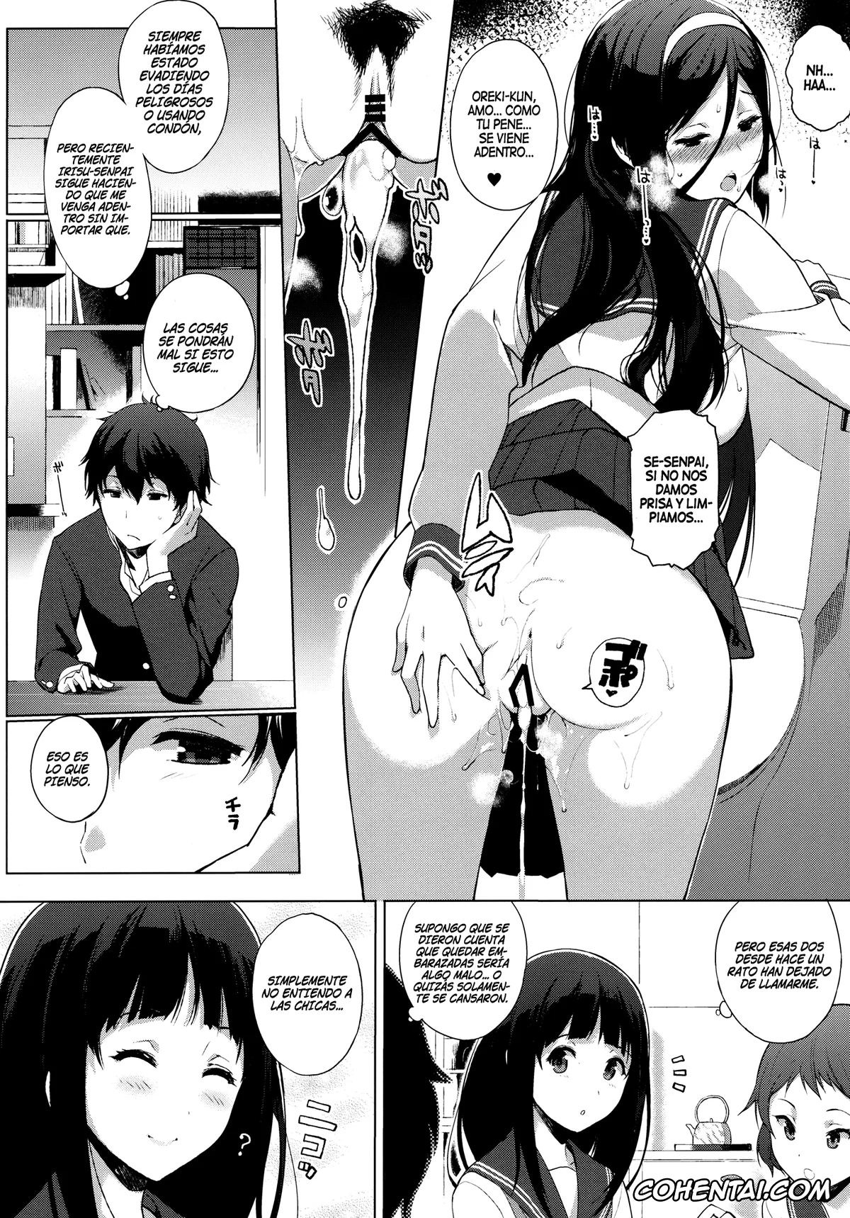Hyouka porno, Eru Chitanda porno, Fuyumi Irisu porno, Houtarou Oreki porno, Kokka (Hyouka), pagina 11