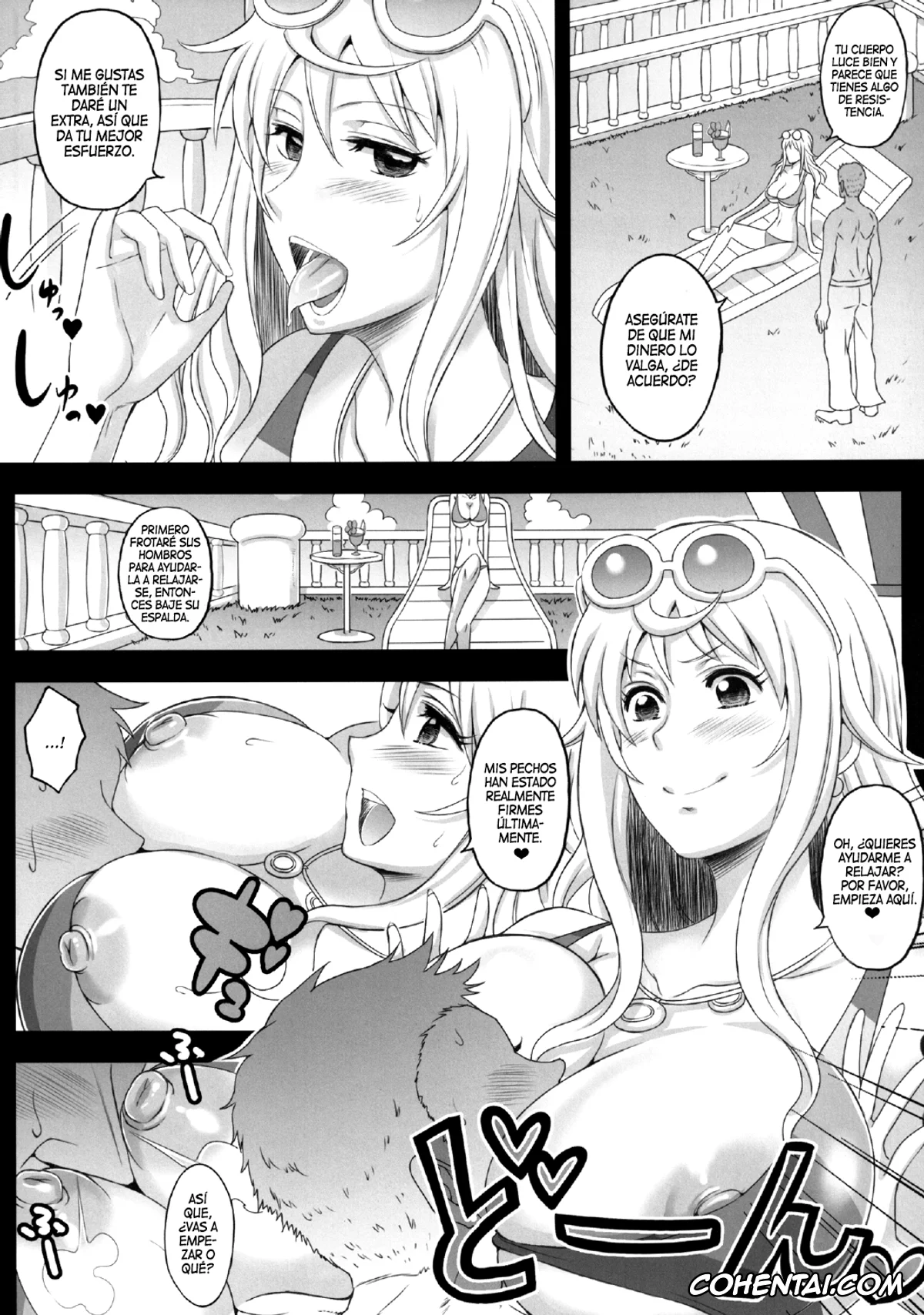 One Piece porno, Nami porno, Rakuen Onna Kaizoku 4 | Woman Pirate in Paradise 4 (One Piece), pagina 5