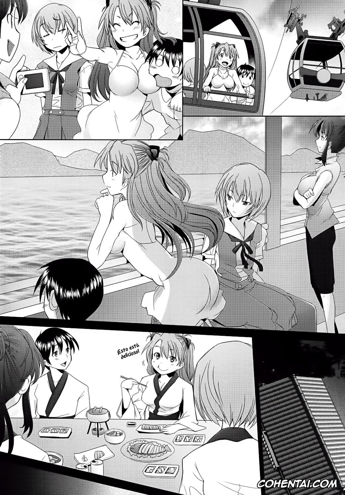 Neon Genesis Evangelion xxx, Asuka Langley Soryu xxx, Shinji Ikari xxx, Confusion LEVEL A Vol. 6 (Neon Genesis Evangelion), pagina 4