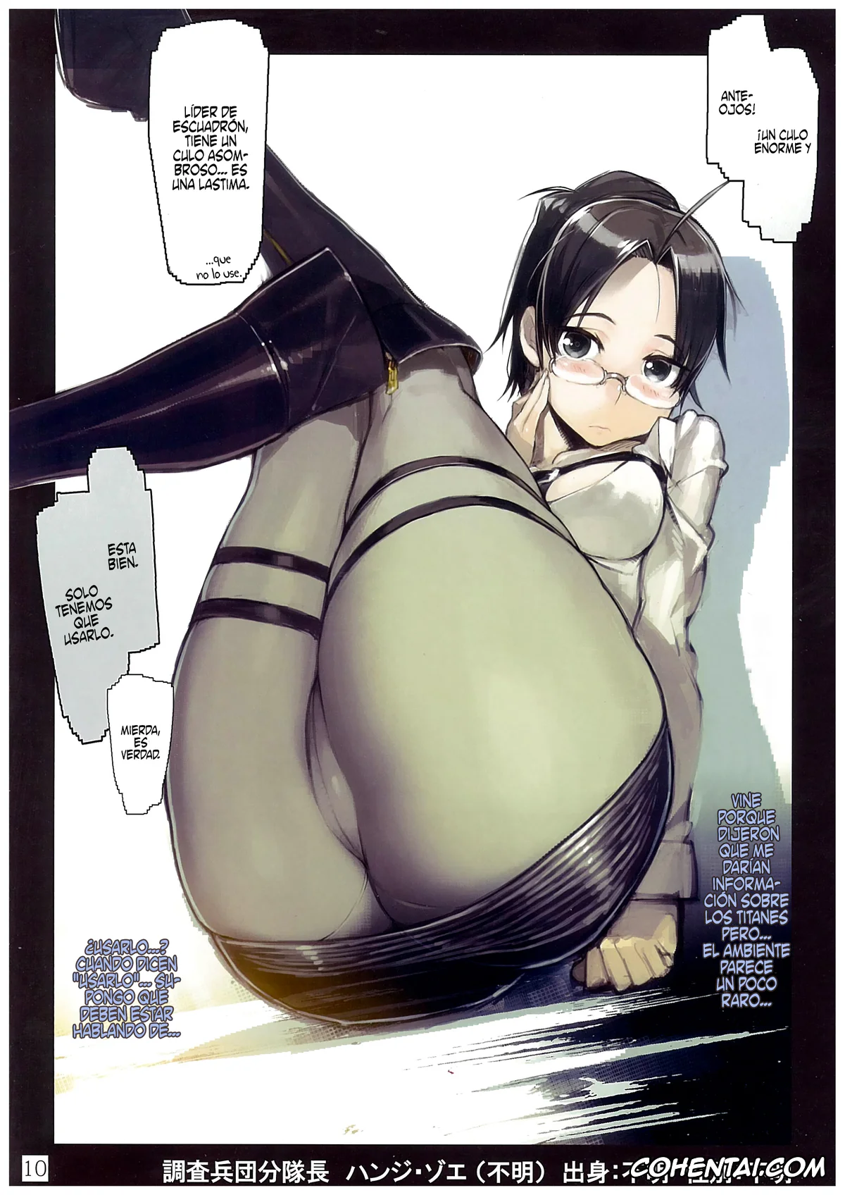 Shingeki No Kyojin | Attack On Titan hentai, Annie Leonhart hentai, Krista Lenz hentai, Mikasa Ackerman hentai, Sasha Blouse hentai, Ymir hentai, SHINNGEKI vol. 3 (Shingeki no Kyojin), pagina 9