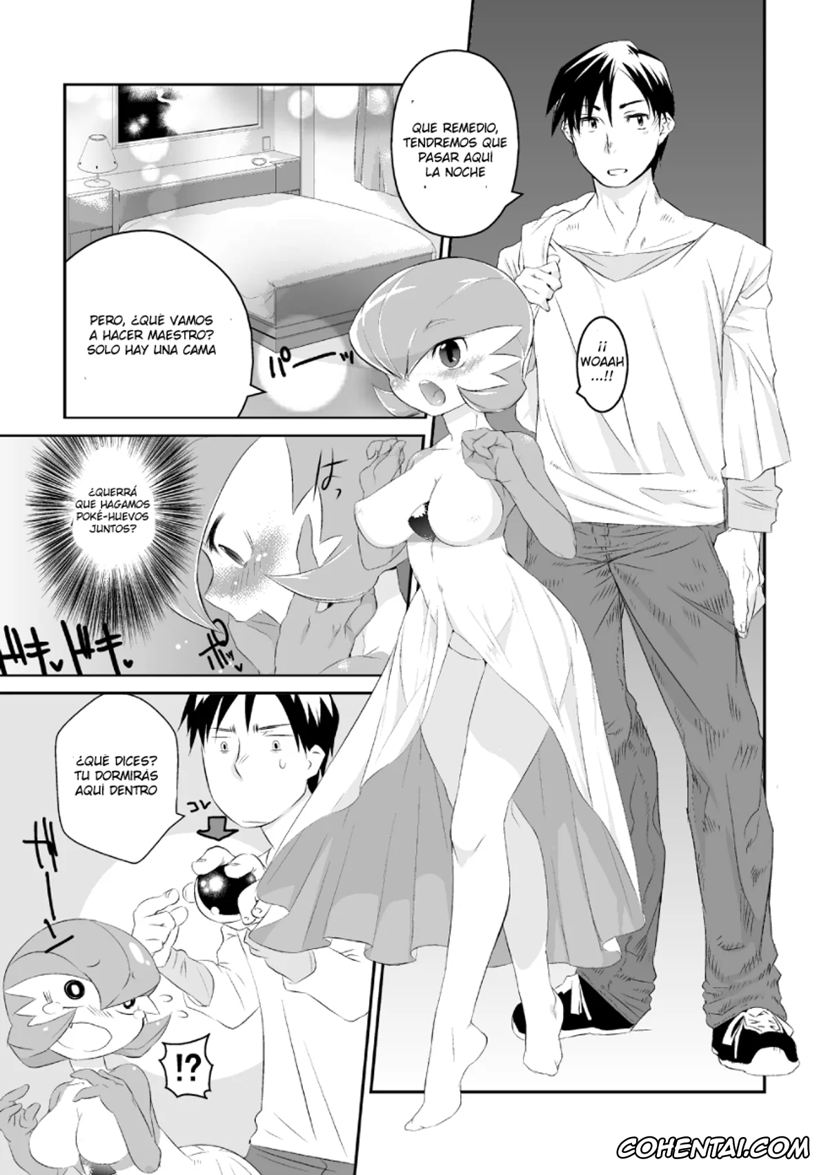 Pokemon | Pocket Monsters hentai, Gardevoir hentai, Trainer to Temochi Pokemon ga Love Hotel ni Tomatta Baai (Pokémon), pagina 3