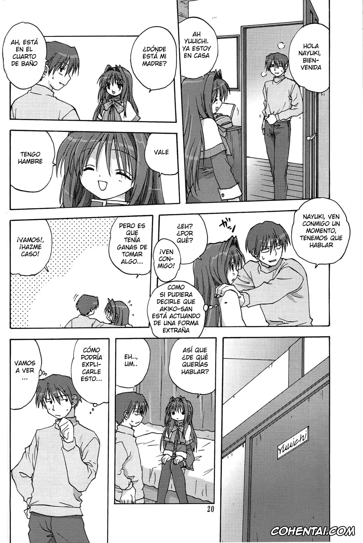 Kanon xxx, Akiko Minase xxx, Nayuki Minase xxx, Yuuichi Aizawa xxx, Sweet Jam -Kanzen ban- (Kanon), pagina 19