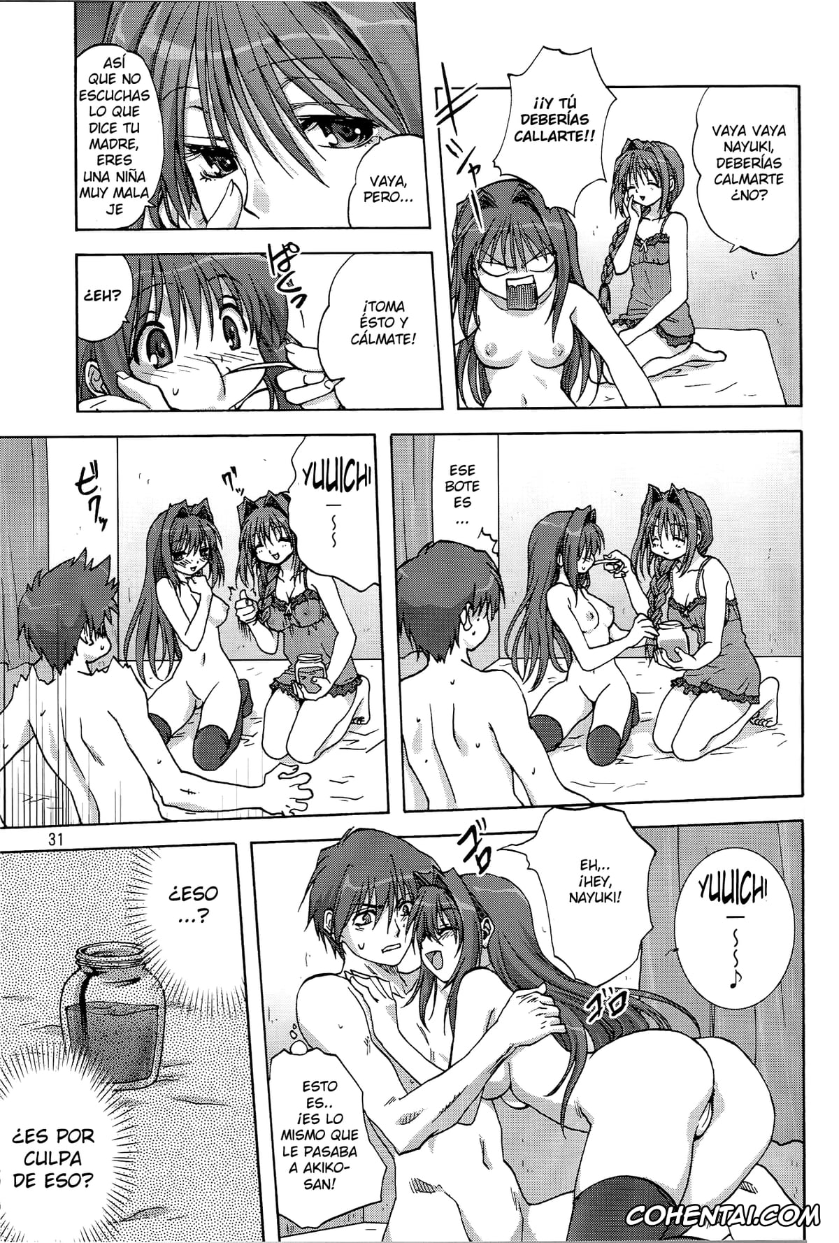 Kanon hentai, Akiko Minase hentai, Nayuki Minase hentai, Yuuichi Aizawa hentai, Sweet Jam -Kanzen ban- (Kanon), pagina 30