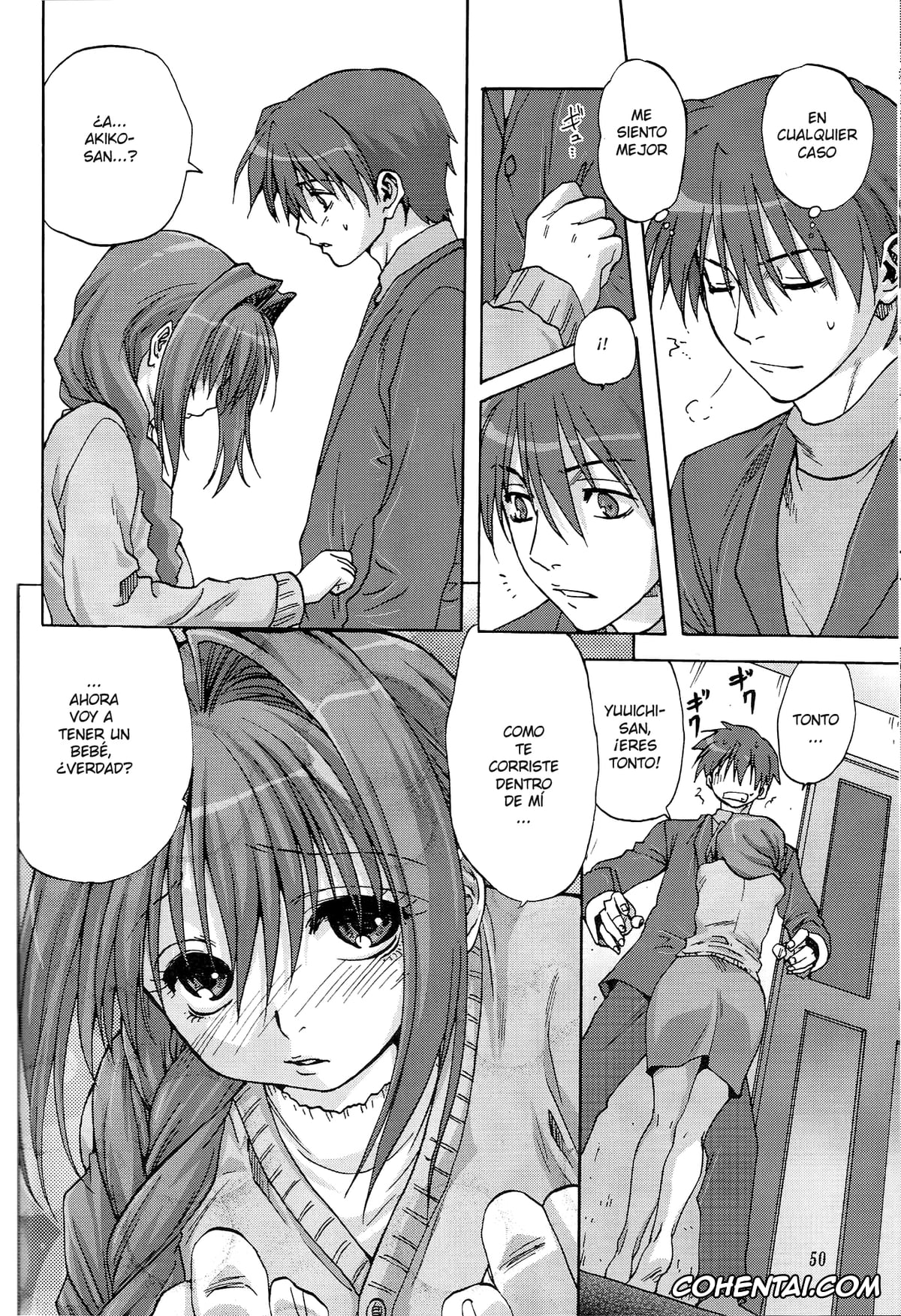 Kanon xxx, Akiko Minase xxx, Nayuki Minase xxx, Yuuichi Aizawa xxx, Sweet Jam -Kanzen ban- (Kanon), pagina 49