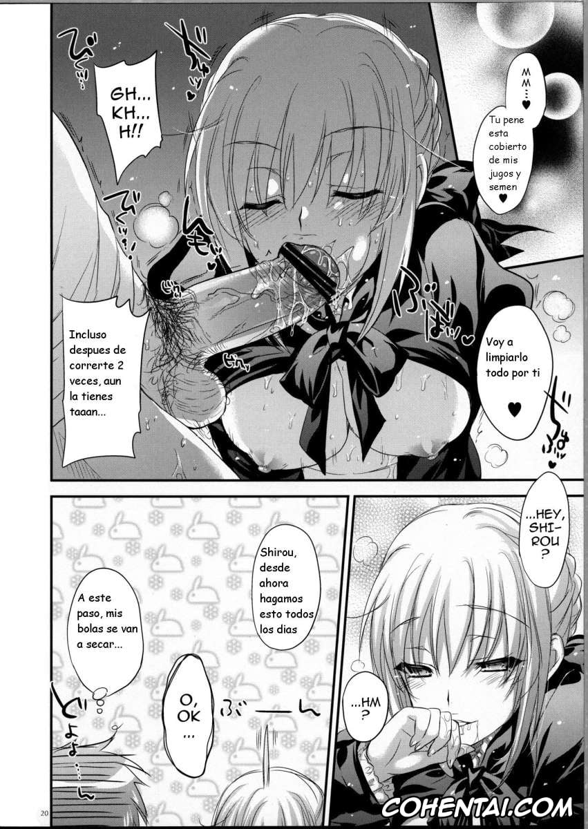 Fate/stay night porno, Saber Alter porno, Shirou Emiya porno, GARIGARI 38 (Fate/stay night), pagina 17
