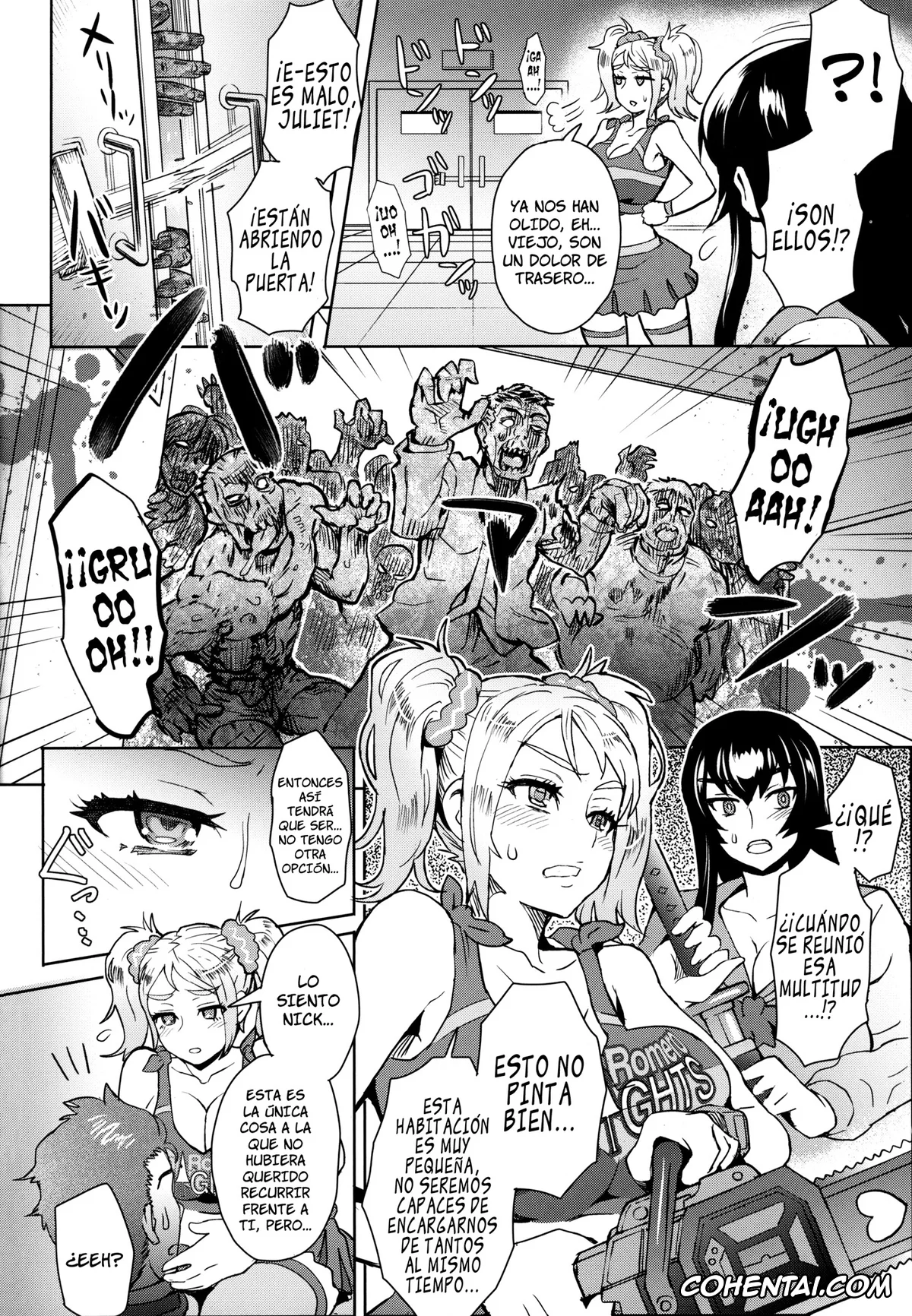Highschool Of The Dead porno, Lollipop Chainsaw porno, Saeko Busujima porno, Takashi Komuro porno, LOLLIPOP of THE DEAD (Lollipop Chainsaw, Highschool of the Dead), pagina 5