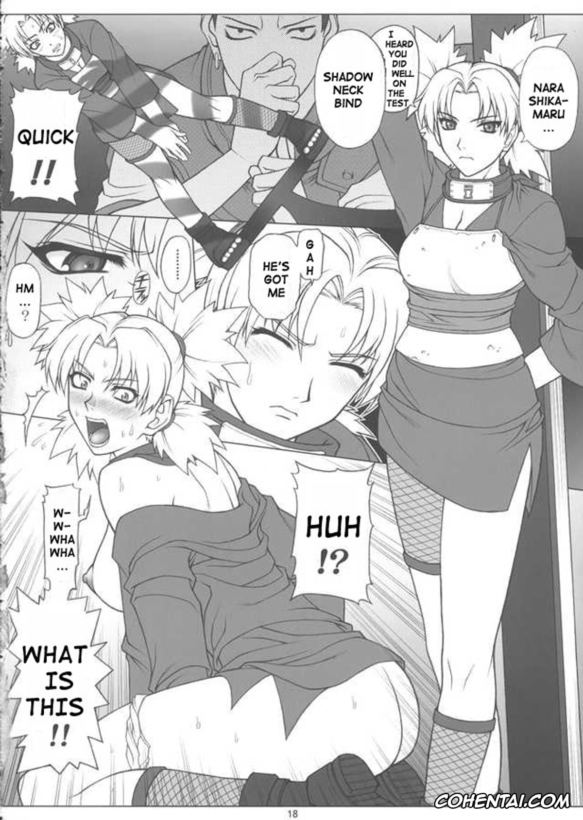 NARUTO xxx, Anko Mitarashi xxx, Kurenai Yuhi xxx, Naruto Uzumaki xxx, Shizune xxx, Temari xxx, Tsunade xxx, NARUPO LEAF5+SAND1 (Naruto), pagina 16