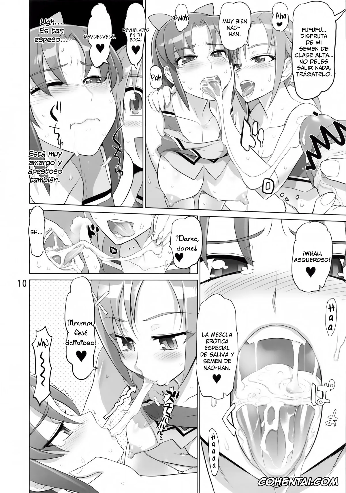 Smile Precure xxx, Cure March | Nao Midorikawa xxx, Cure Sunny xxx, INAZUMA BLACK★DELIVERY (Smile Precure), pagina 10