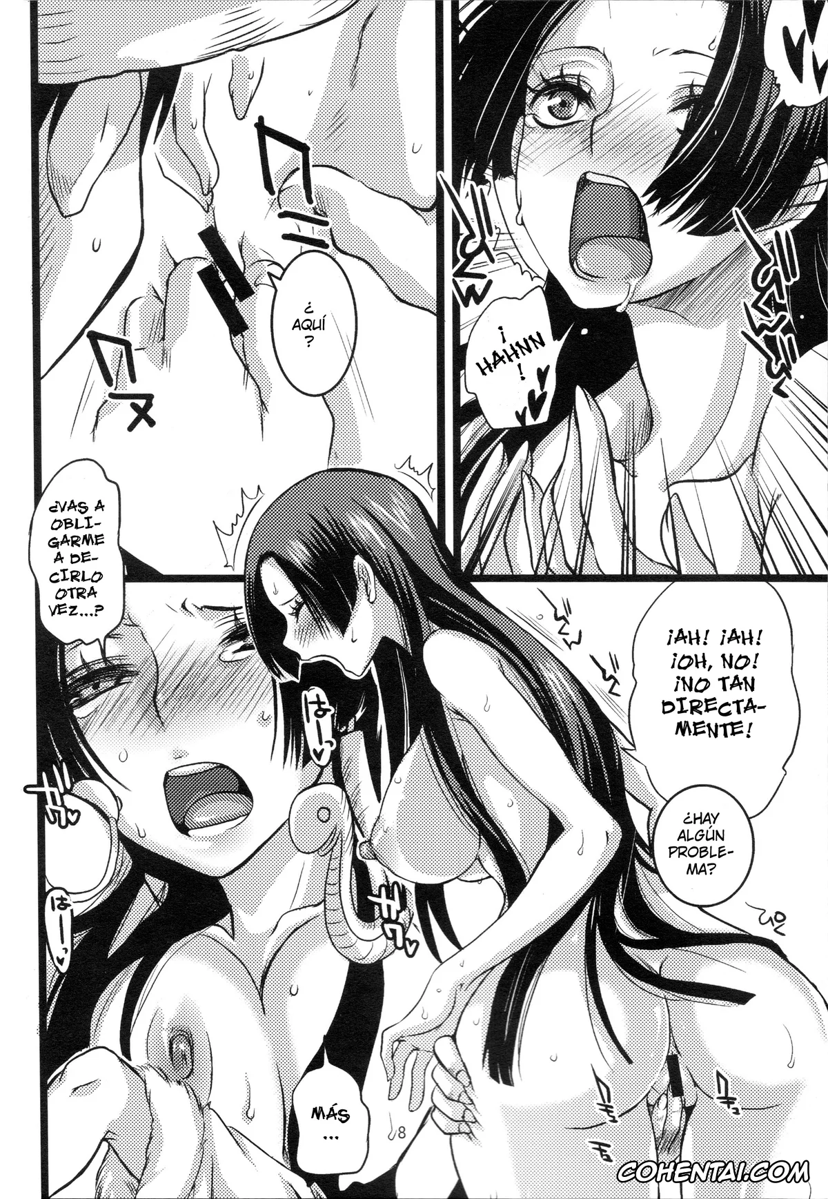 One Piece porno, Boa Hancock porno, Monkey D. Luffy porno, MELLOW (One Piece), pagina 8