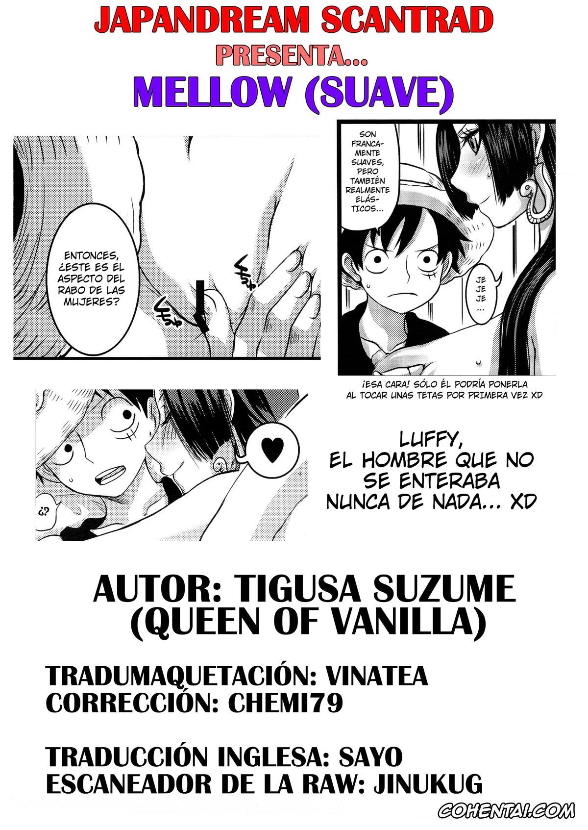 One Piece porno, Boa Hancock porno, Monkey D. Luffy porno, MELLOW (One Piece), pagina 23