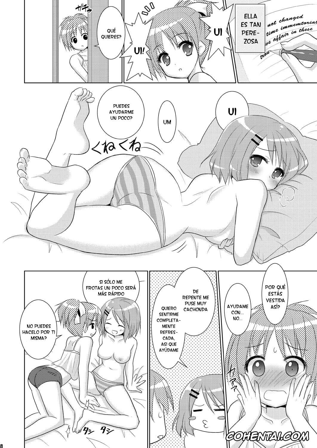 K-ON! xxx, Ui Hirasawa xxx, Yui Hirasawa xxx, Sloth Life (K-ON!), pagina 7