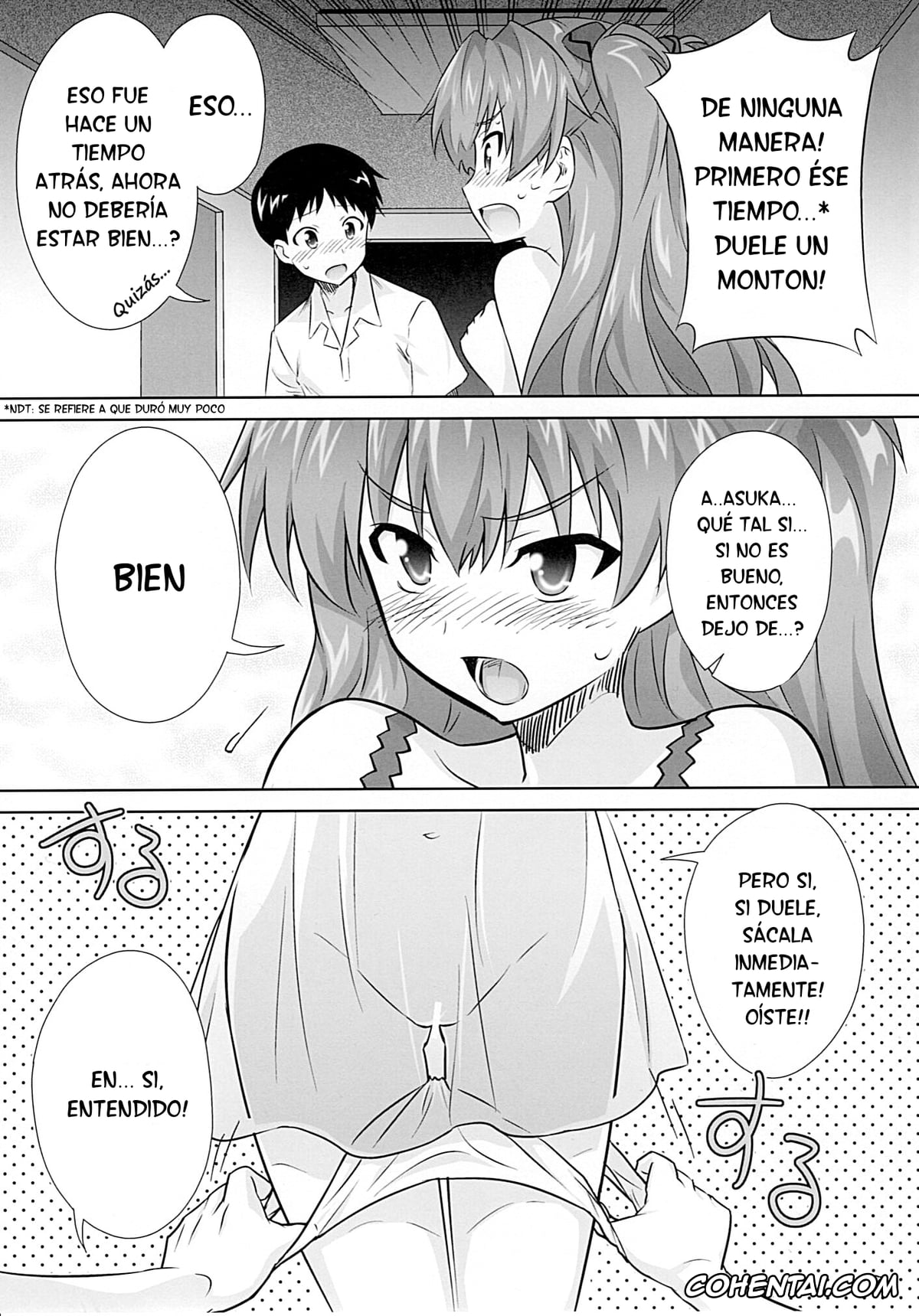 Neon Genesis Evangelion xxx, Asuka Langley Soryu xxx, Rei Ayanami xxx, Shinji Ikari xxx, Asuka no Susume. (Neon Genesis Evangelion), pagina 4