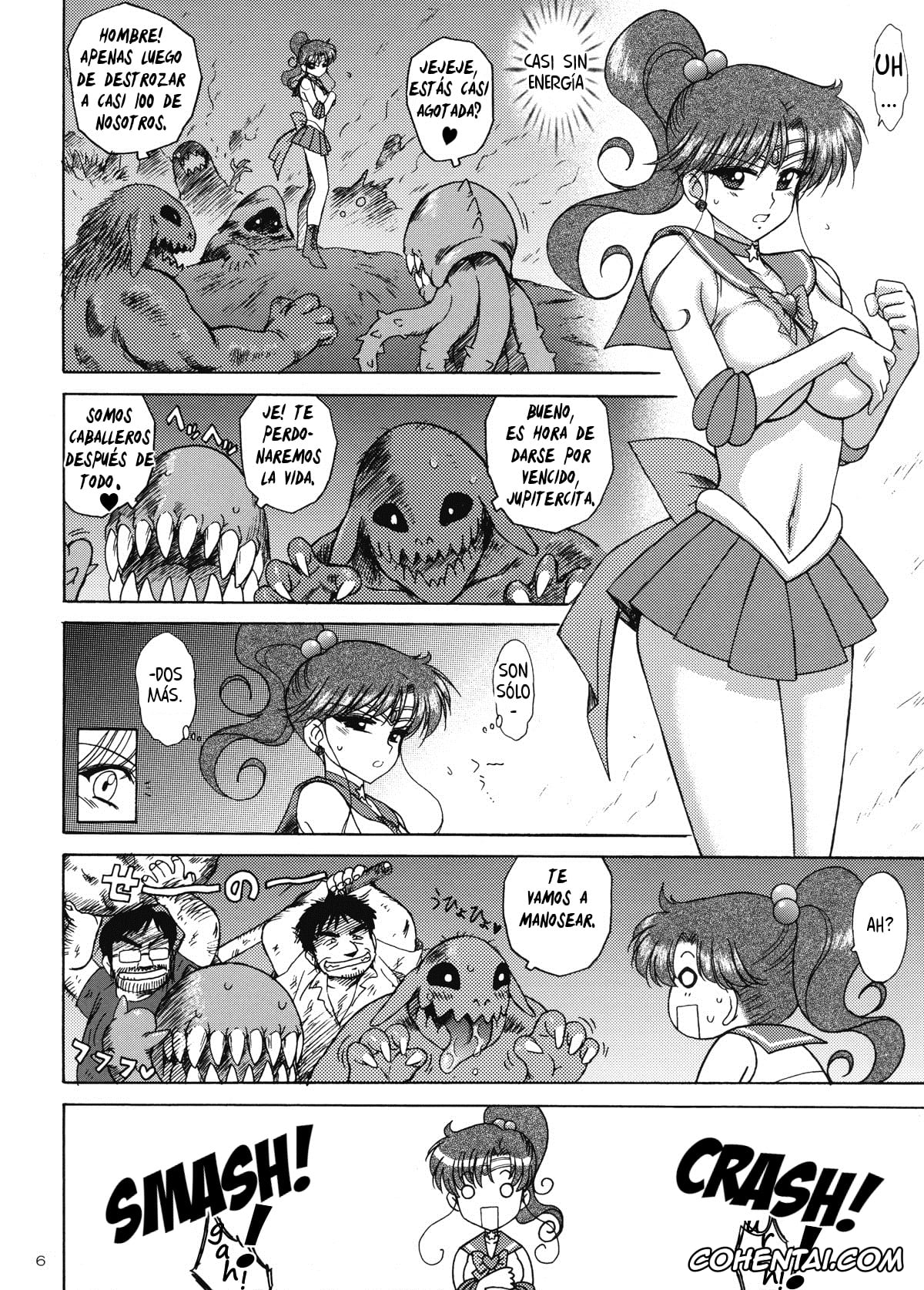 Sailor Moon | Bishoujo Senshi Sailor Moon xxx, Sailor Jupiter | Makoto Kino xxx, TOWER OF GRAY (Bishoujo Senshi Sailor Moon), pagina 4