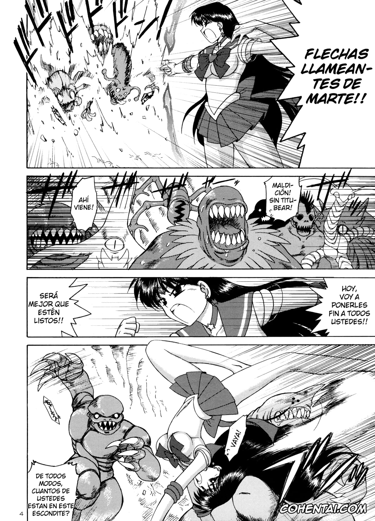 Sailor Moon | Bishoujo Senshi Sailor Moon xxx, Sailor Mars | Rei Hino xxx, SCARY MONSTERS (Bishoujo Senshi Sailor Moon), pagina 4