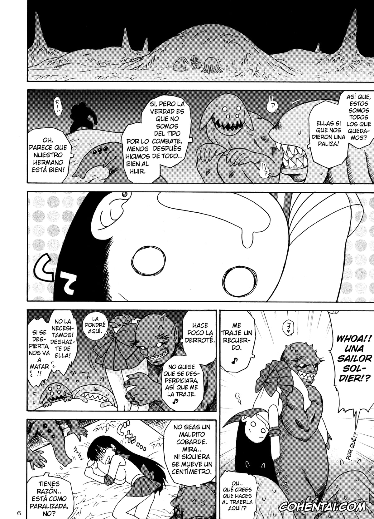 Sailor Moon | Bishoujo Senshi Sailor Moon hentai, Sailor Mars | Rei Hino hentai, SCARY MONSTERS (Bishoujo Senshi Sailor Moon), pagina 6