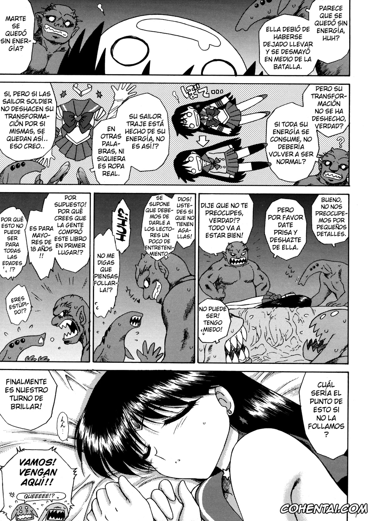 Sailor Moon | Bishoujo Senshi Sailor Moon xxx, Sailor Mars | Rei Hino xxx, SCARY MONSTERS (Bishoujo Senshi Sailor Moon), pagina 7