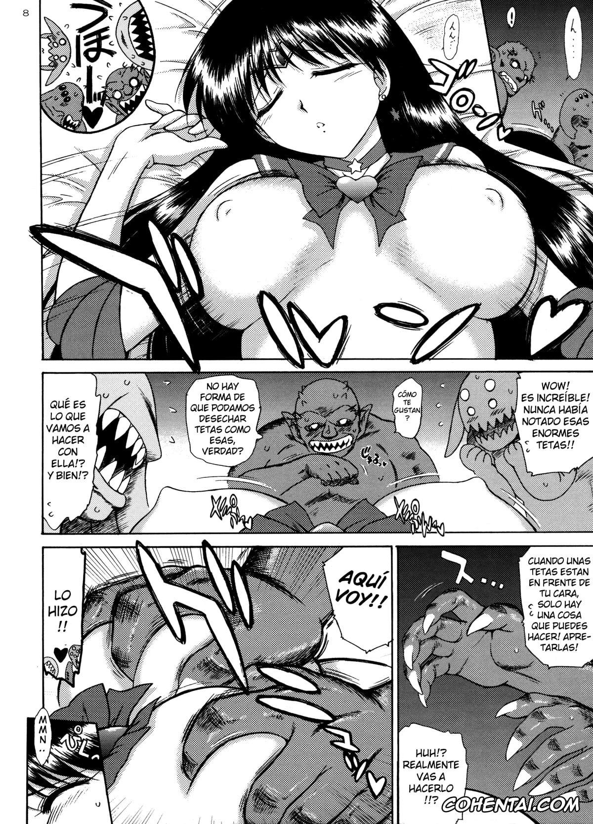 Sailor Moon | Bishoujo Senshi Sailor Moon porno, Sailor Mars | Rei Hino porno, SCARY MONSTERS (Bishoujo Senshi Sailor Moon), pagina 8