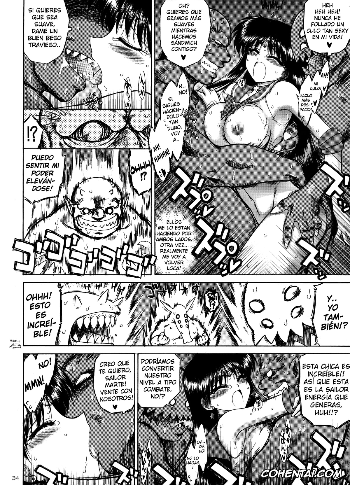 Sailor Moon | Bishoujo Senshi Sailor Moon hentai, Sailor Mars | Rei Hino hentai, SCARY MONSTERS (Bishoujo Senshi Sailor Moon), pagina 33