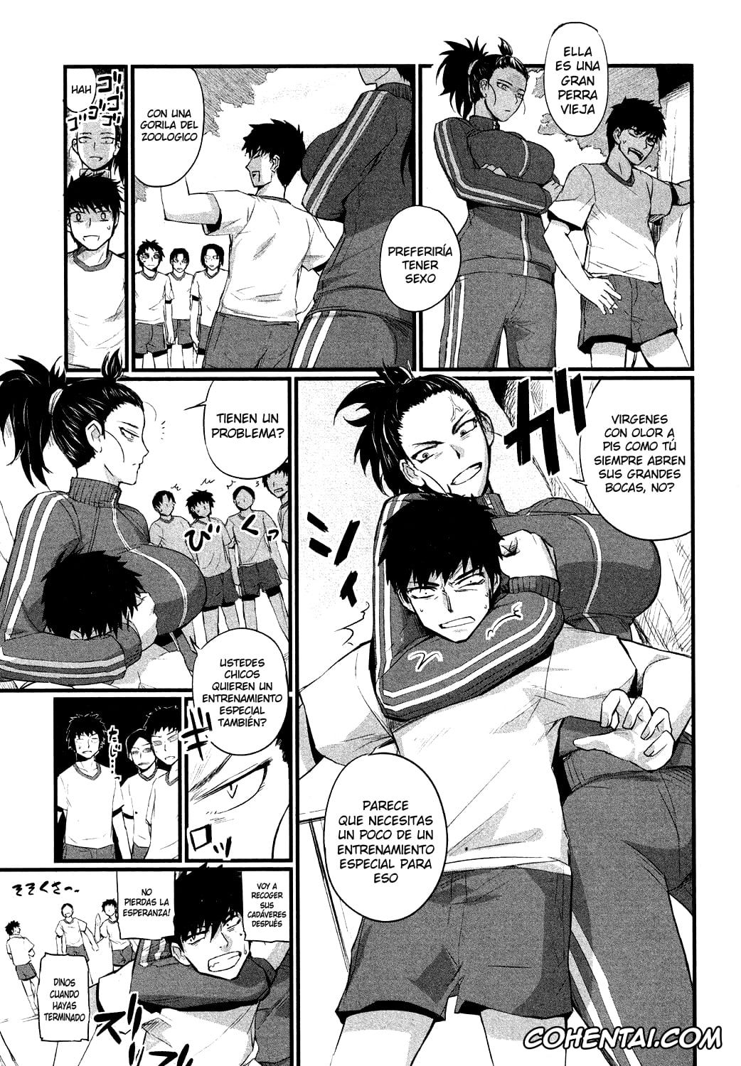 Revistas hentai, COMIC Shingeki hentai, Jersey o Nuidara (COMIC Shingeki 2013-03), pagina 3