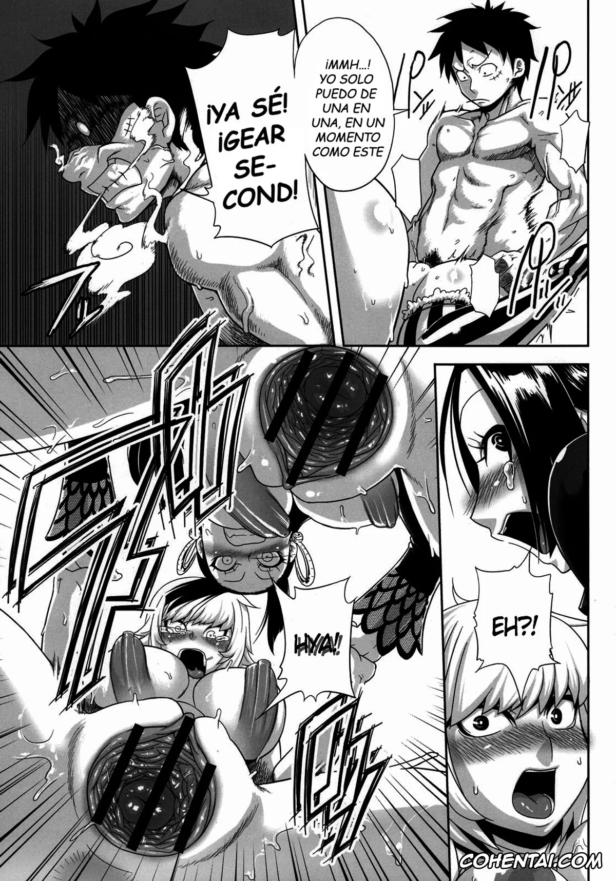 One Piece porno, Boa Hancock porno, Marguerite porno, Monkey D. Luffy porno, Perona porno, Roronoa Zoro porno, THROUGH THE WALL (One Piece), pagina 11