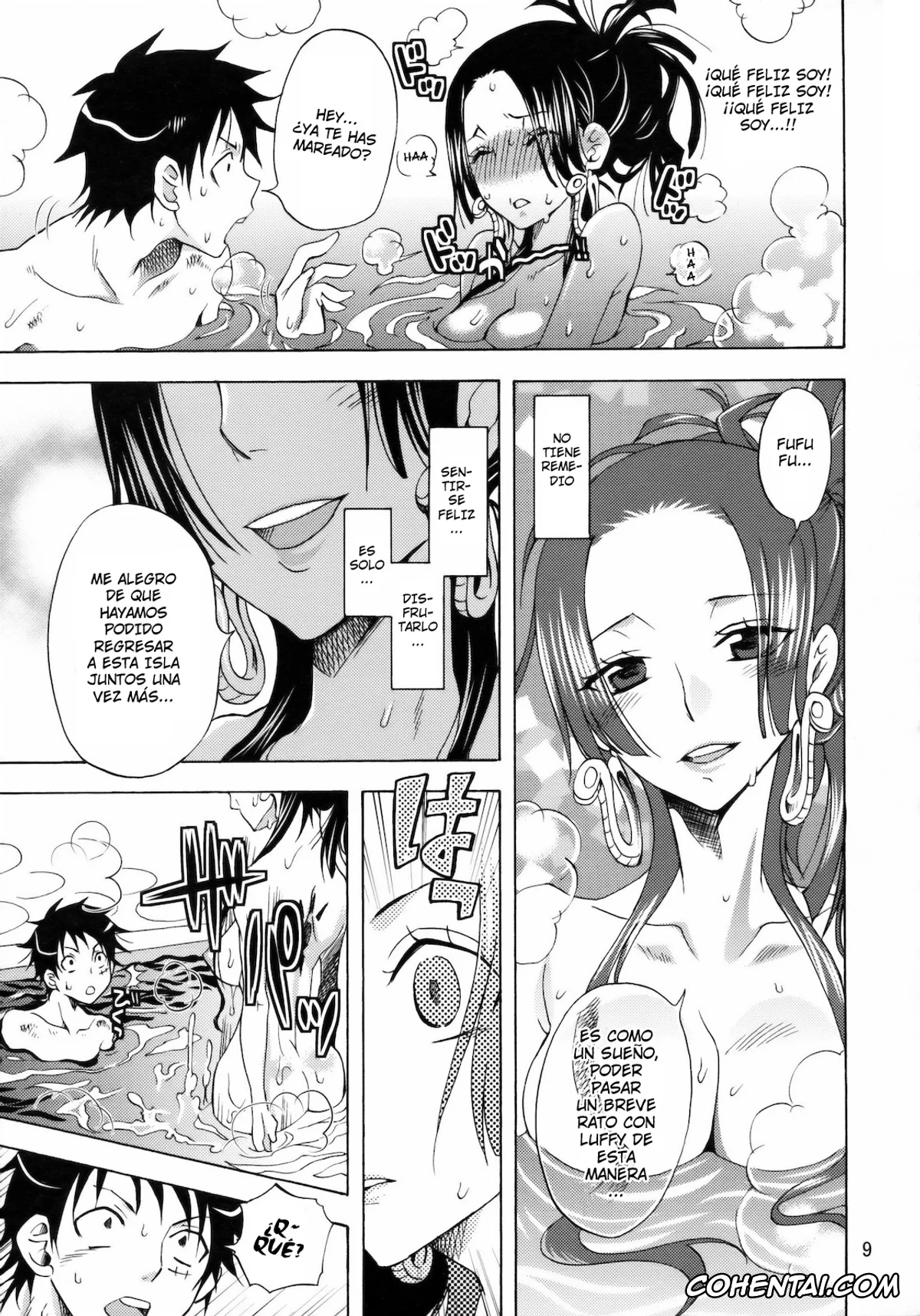 One Piece porno, Boa Hancock porno, Monkey D. Luffy porno, Kaizokuou no Yome ni Warawa wa Naru! (One Piece), pagina 8
