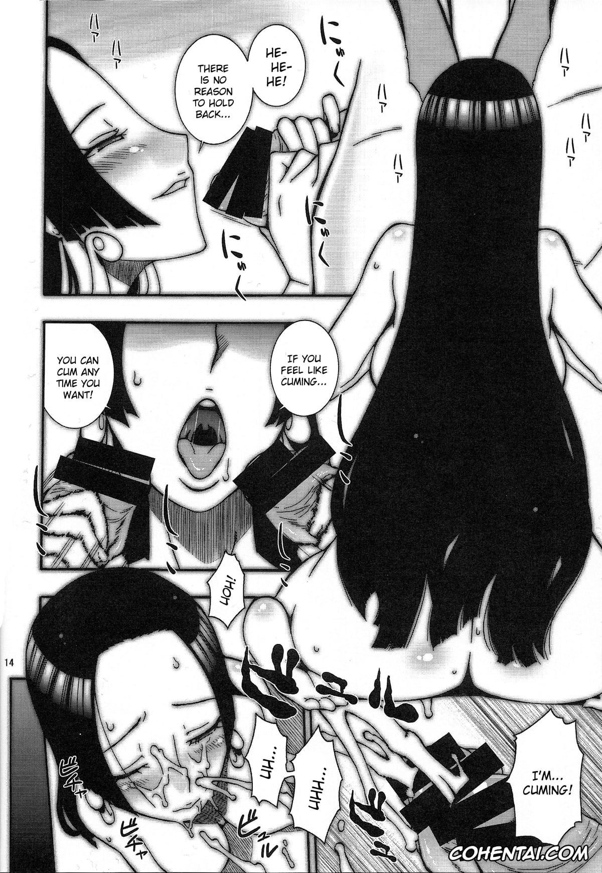 One Piece xxx, Boa Hancock xxx, Monkey D. Luffy xxx, Nami xxx, Nico Robin xxx, NyanNyan Hebihime 2 (One Piece), pagina 13