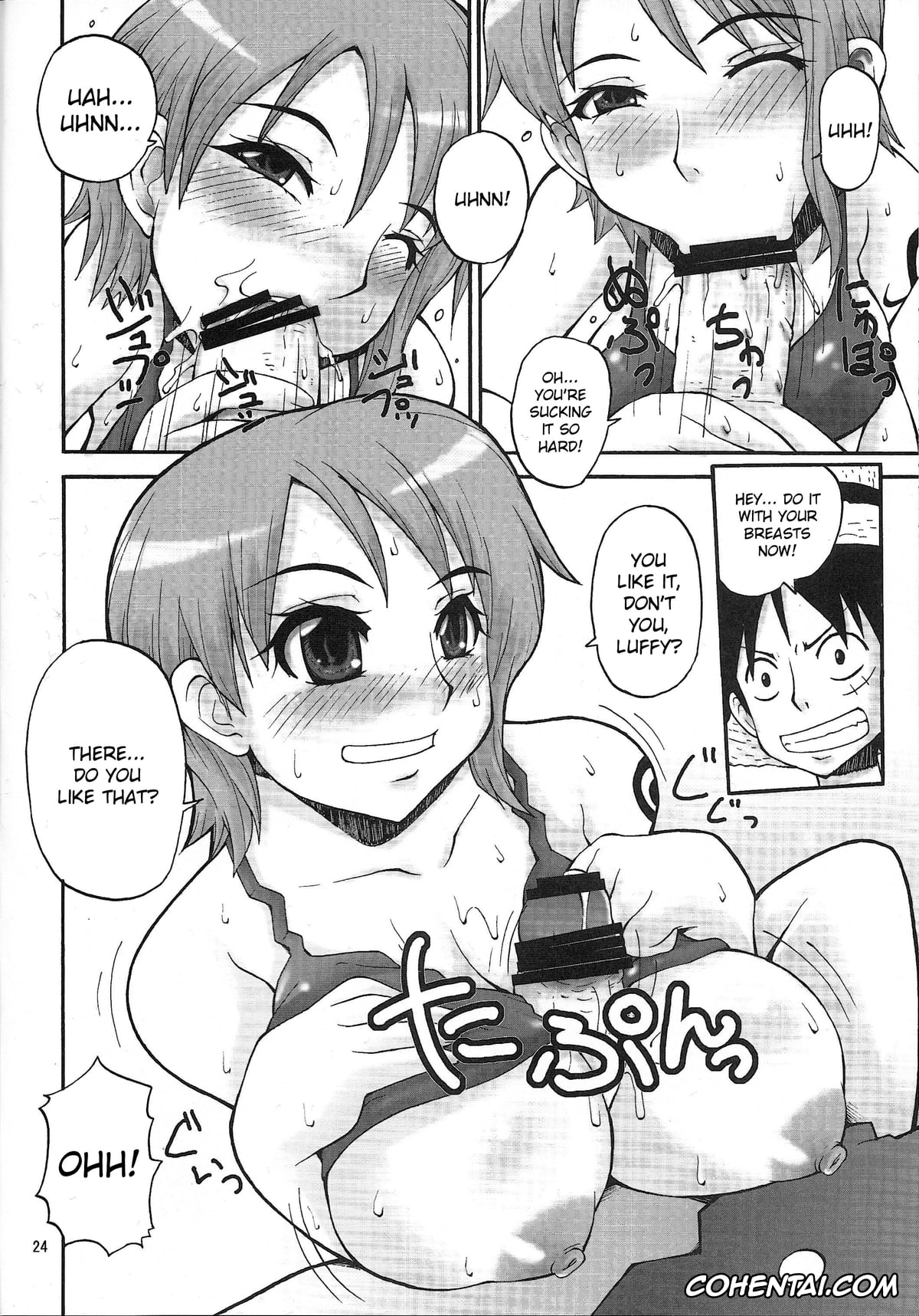 One Piece porno, Boa Hancock porno, Monkey D. Luffy porno, Nami porno, Nico Robin porno, NyanNyan Hebihime 2 (One Piece), pagina 23