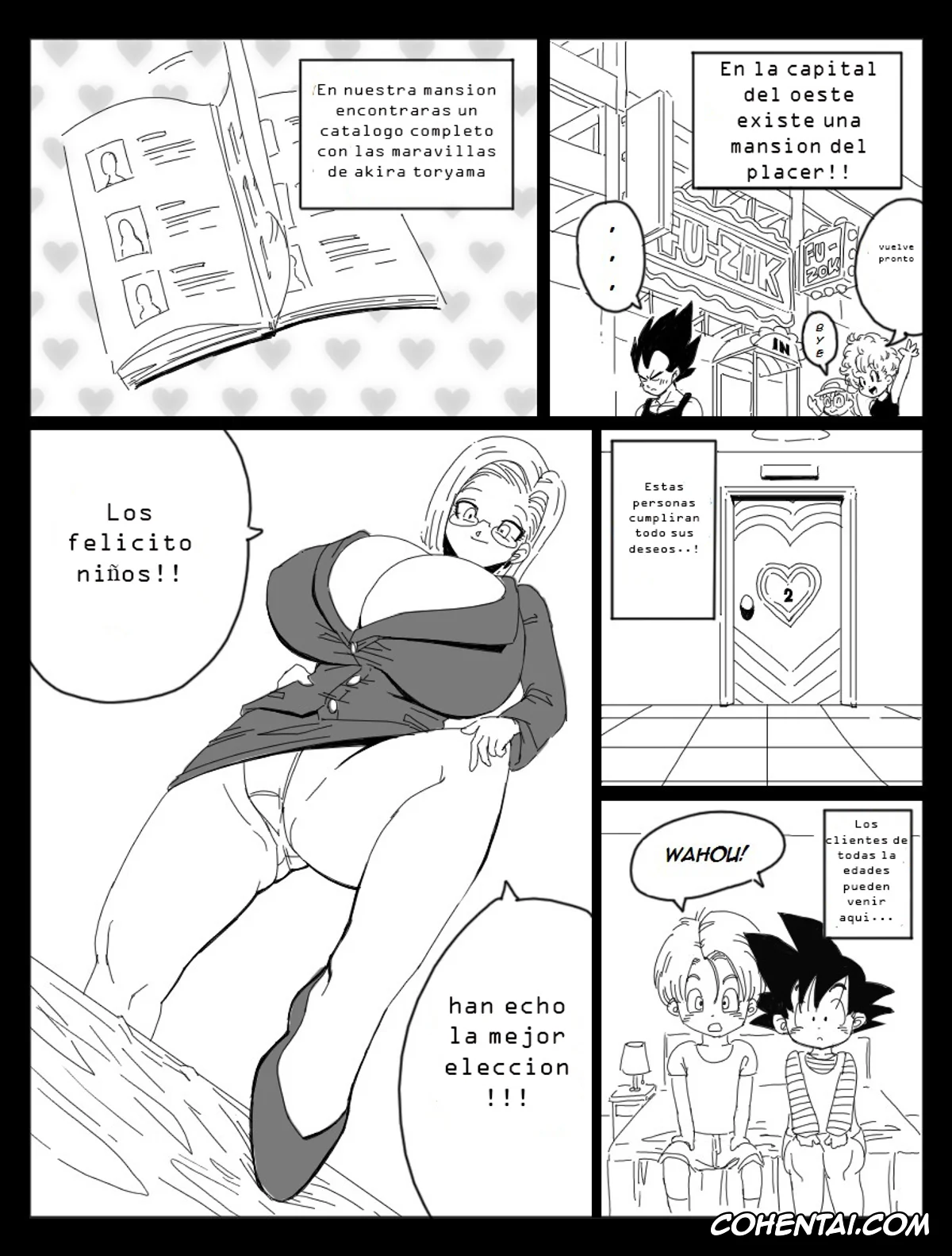 Dragon Ball Z hentai, Android 18 hentai, Bulma Briefs hentai, Master Roshi hentai, Son Goten hentai, Trunks Briefs hentai, Videl hentai, Dragon Road Mousaku Gekijou 3 (Dragon Ball Z), pagina 12