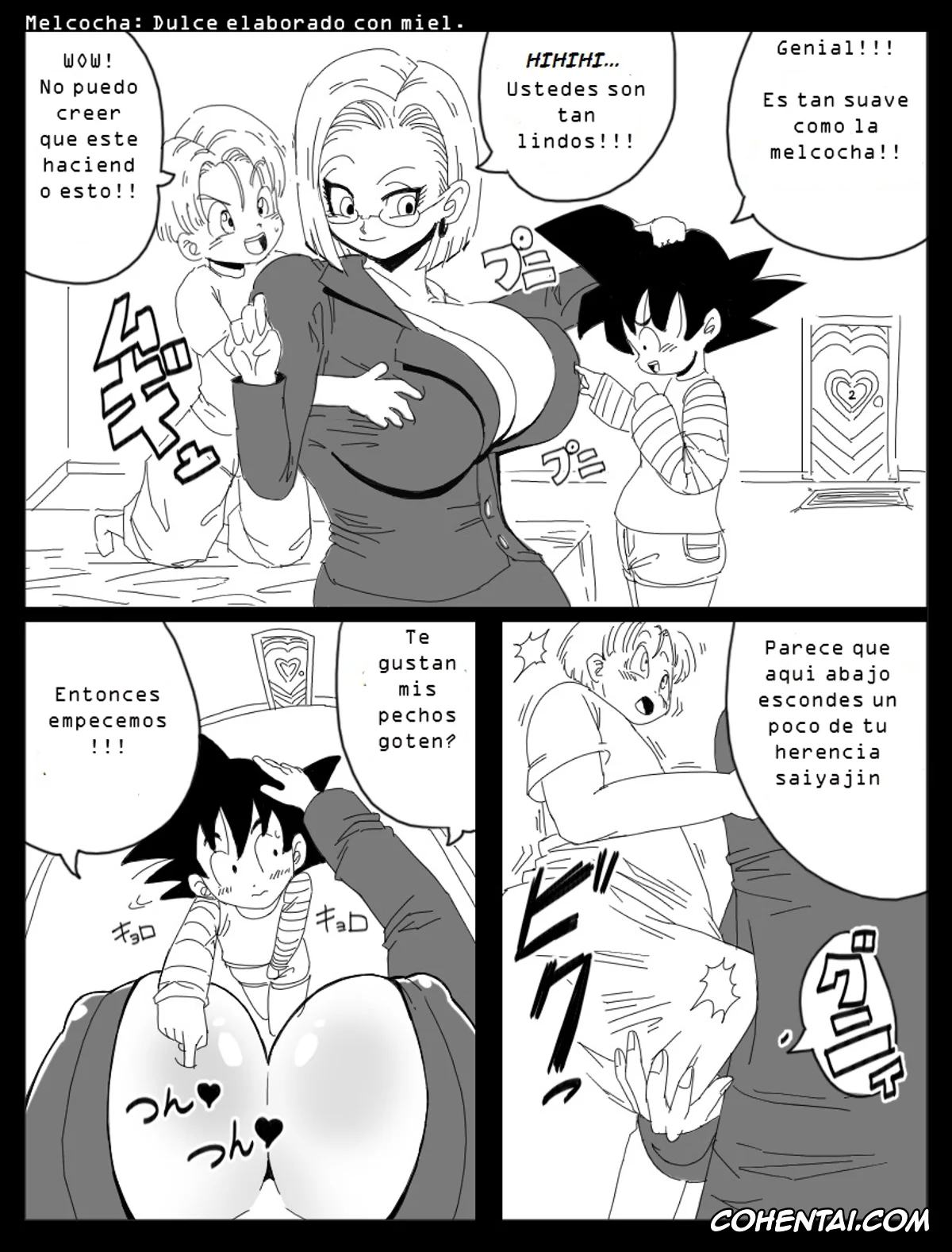 Dragon Ball Z xxx, Android 18 xxx, Bulma Briefs xxx, Master Roshi xxx, Son Goten xxx, Trunks Briefs xxx, Videl xxx, Dragon Road Mousaku Gekijou 3 (Dragon Ball Z), pagina 13