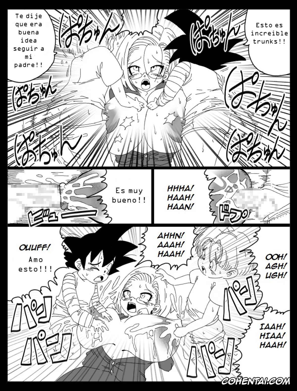Dragon Ball Z hentai, Android 18 hentai, Bulma Briefs hentai, Master Roshi hentai, Son Goten hentai, Trunks Briefs hentai, Videl hentai, Dragon Road Mousaku Gekijou 3 (Dragon Ball Z), pagina 15
